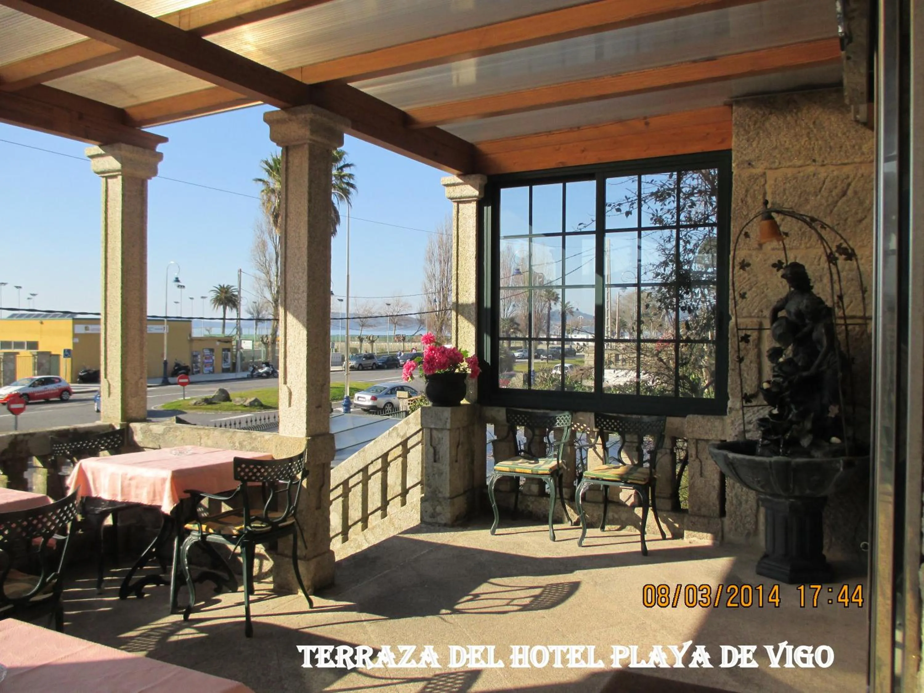 Balcony/Terrace in Hotel Playa Samil Vigo