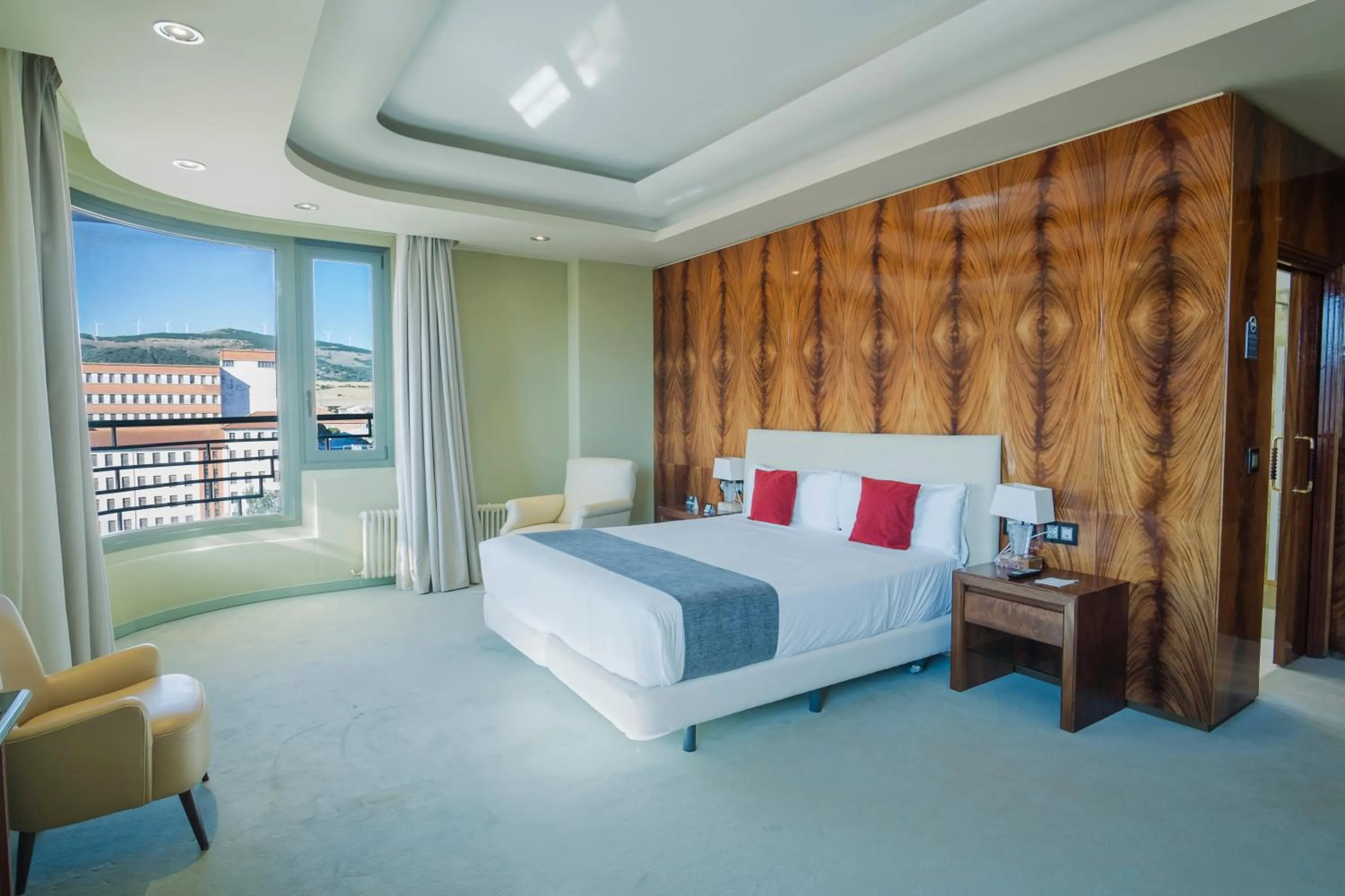 Photo of the whole room, Bed in Alda Mirador del Moncayo