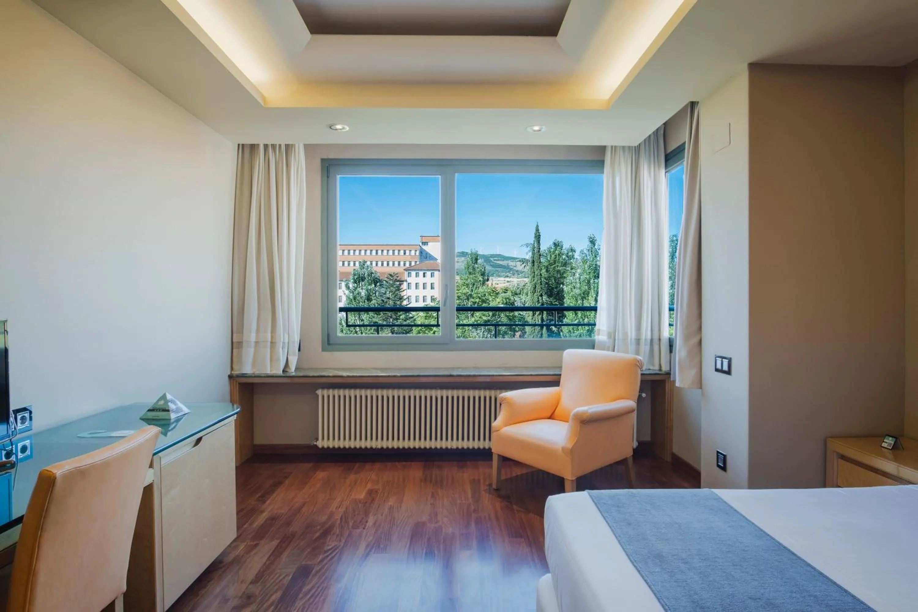 View (from property/room), Bed in Alda Mirador del Moncayo