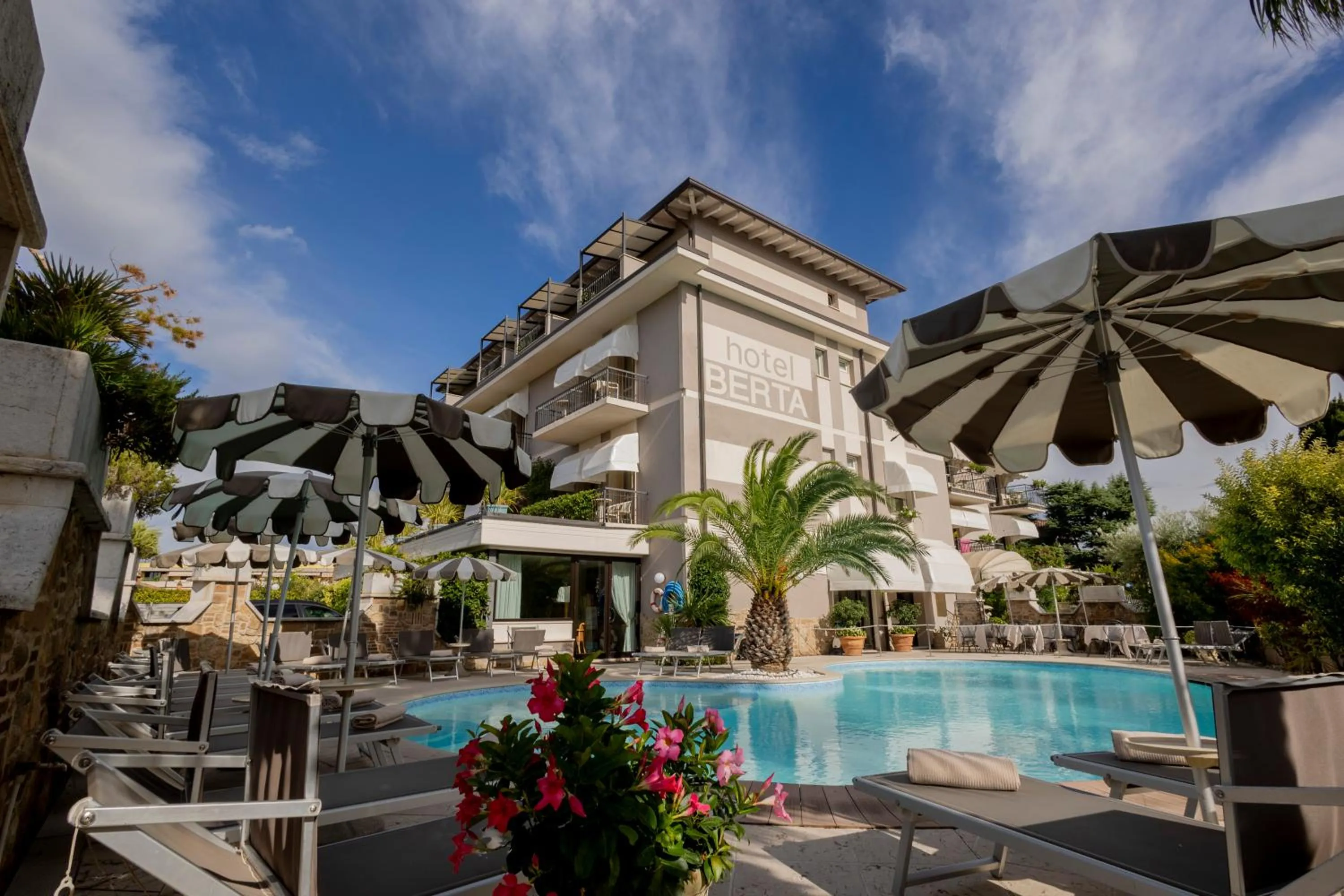 Property building in Hotel Berta