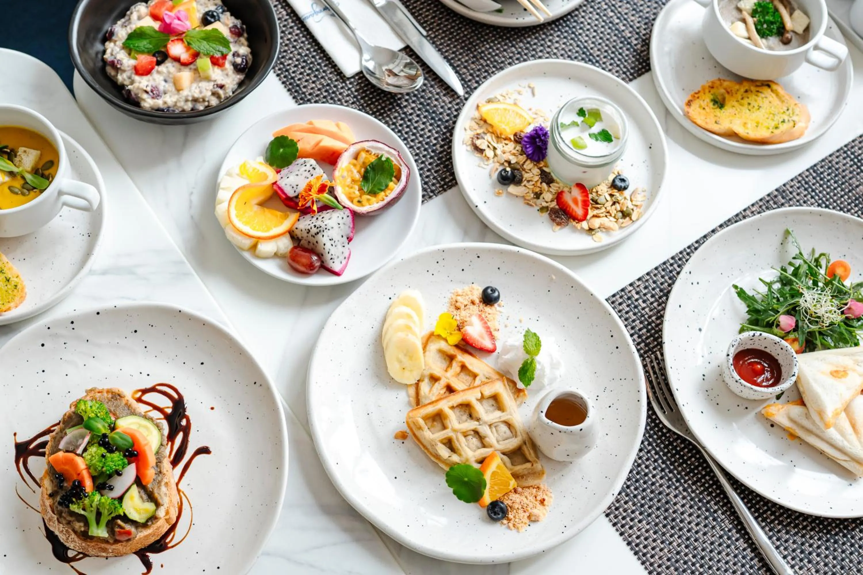 Food and drinks in Away Chiang Mai Thapae Resort A Vegan Retreat