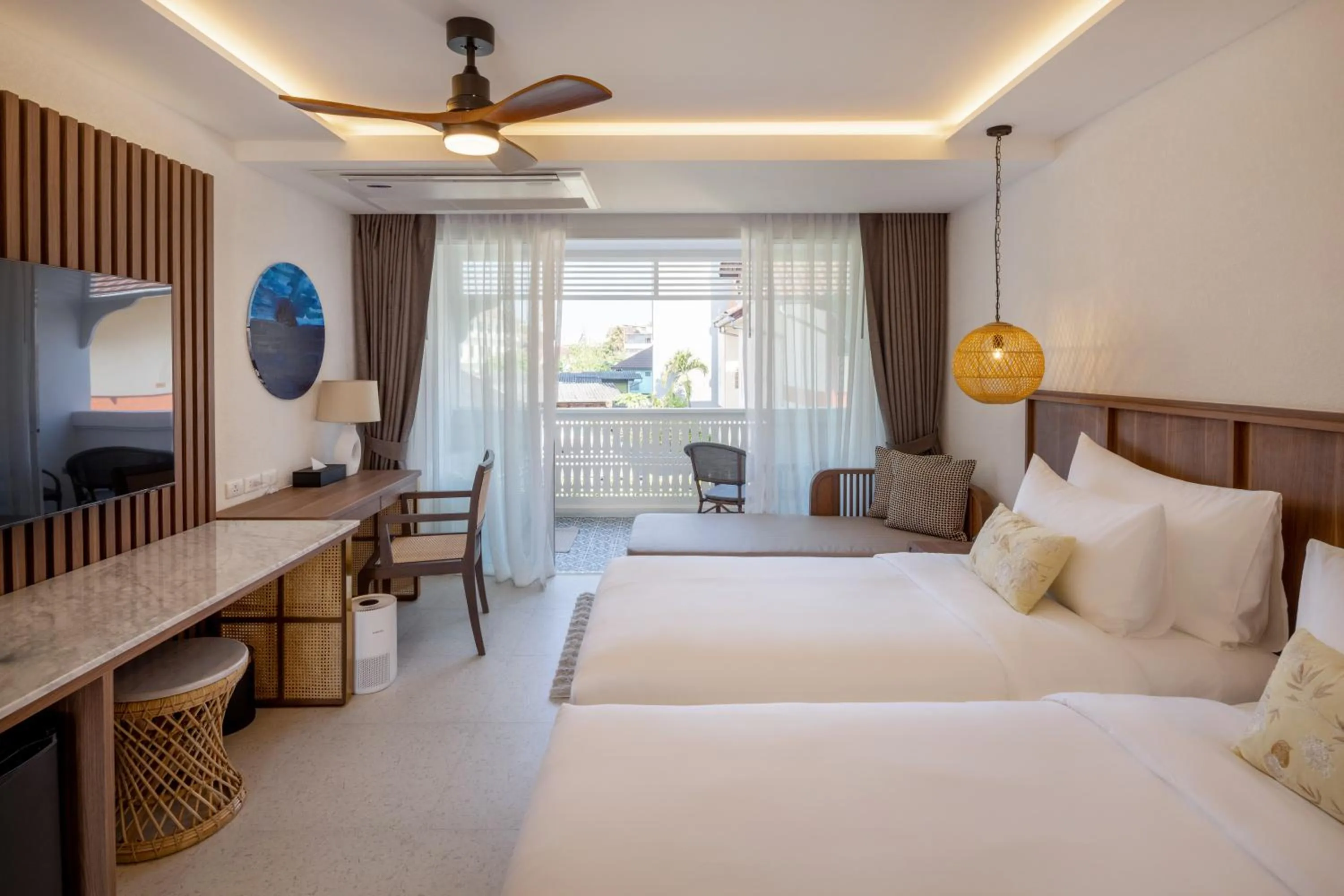 Bed in Away Chiang Mai Thapae Resort A Vegan Retreat