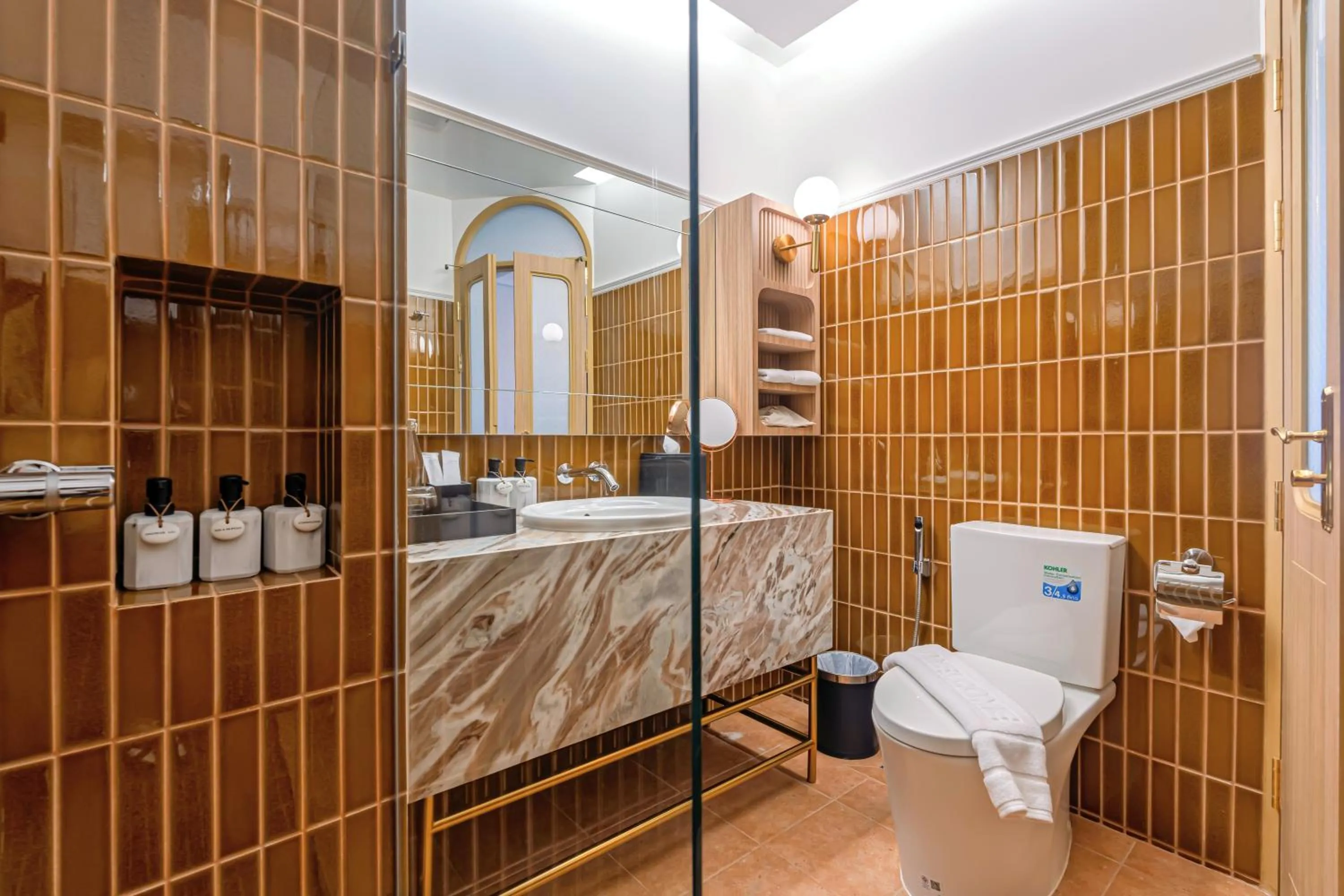 Toilet in Away Chiang Mai Thapae Resort A Vegan Retreat