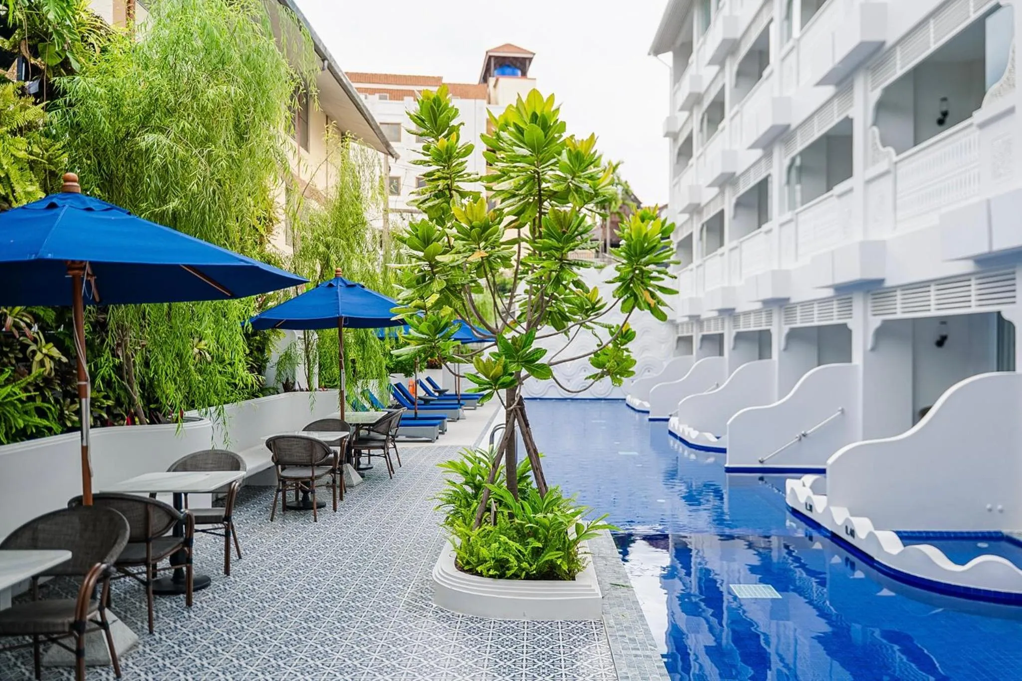 Balcony/Terrace in Away Chiang Mai Thapae Resort A Vegan Retreat