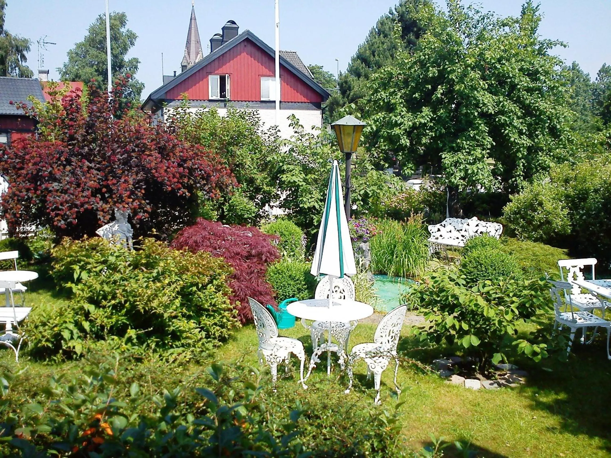 Garden in Nya Pallas Hotel