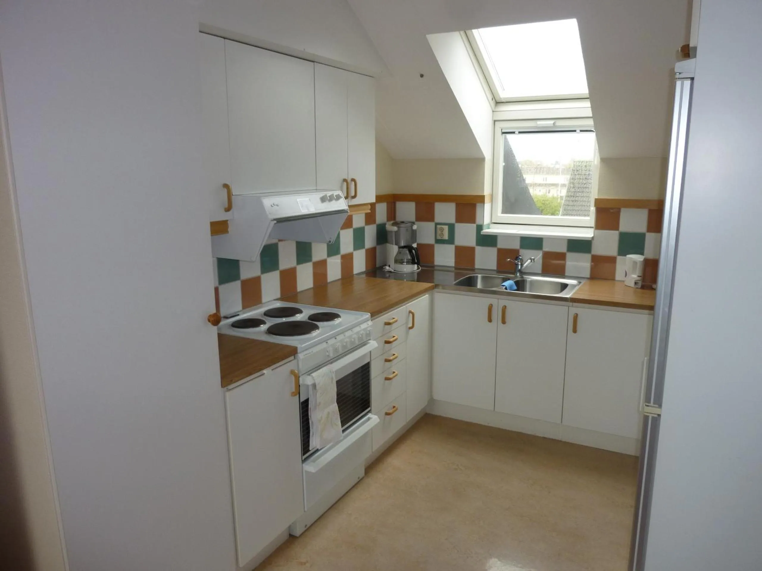 Kitchen or kitchenette in Nya Pallas Hotel