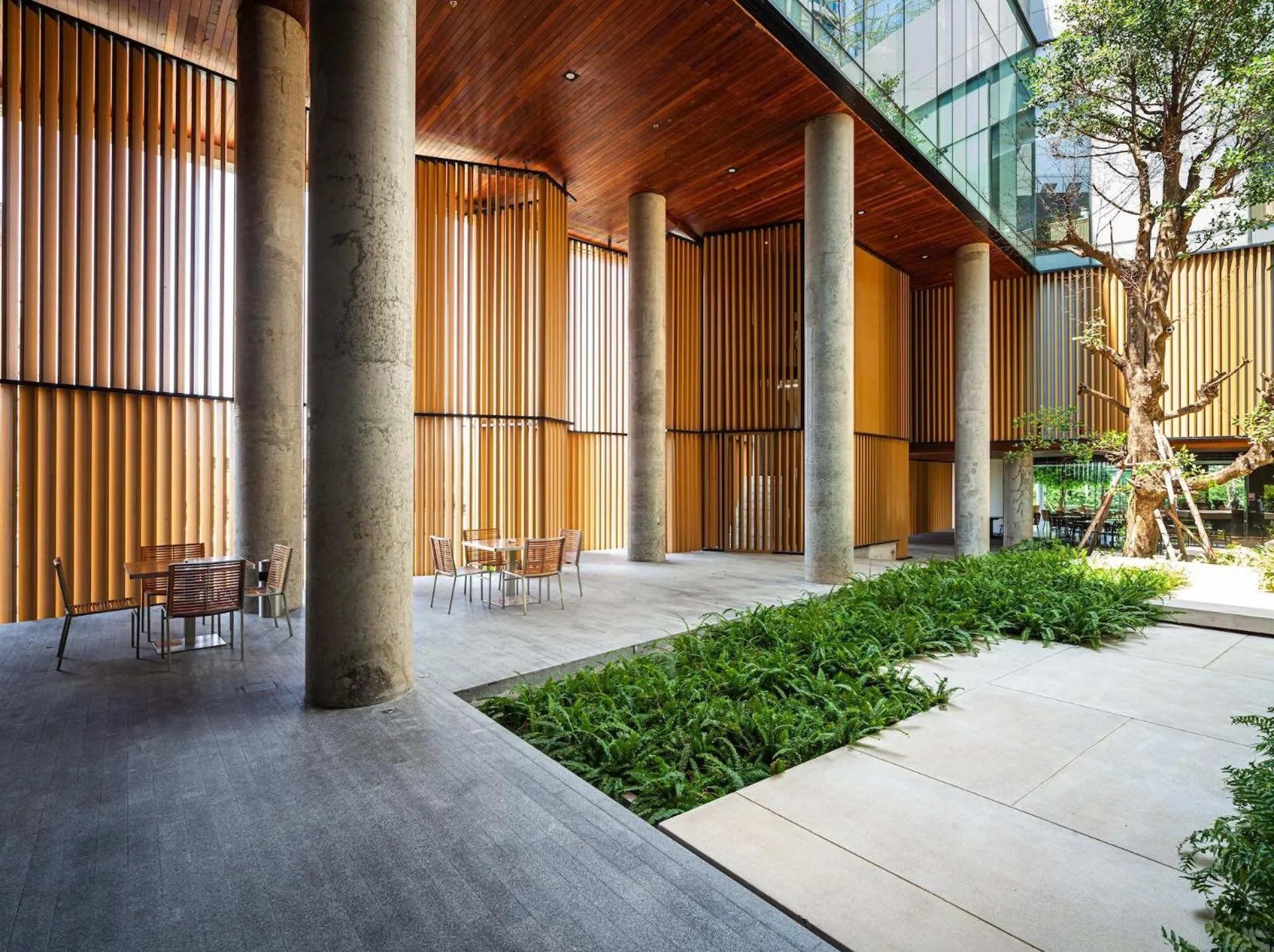 Patio in Arize Hotel Sri Racha