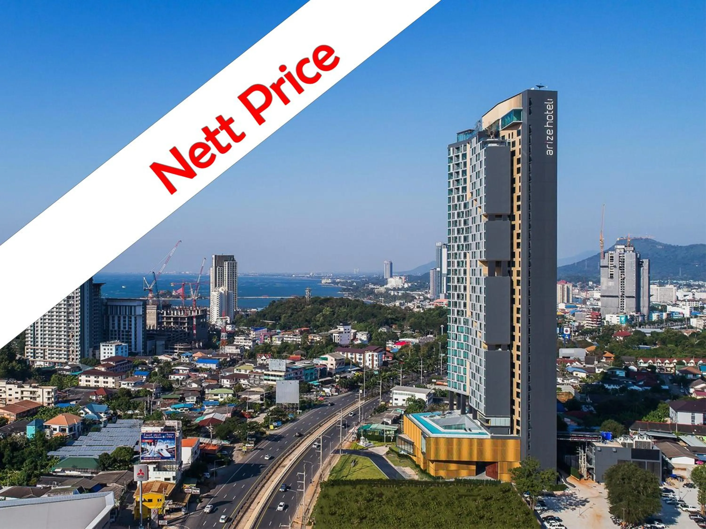Property building in Arize Hotel Sri Racha