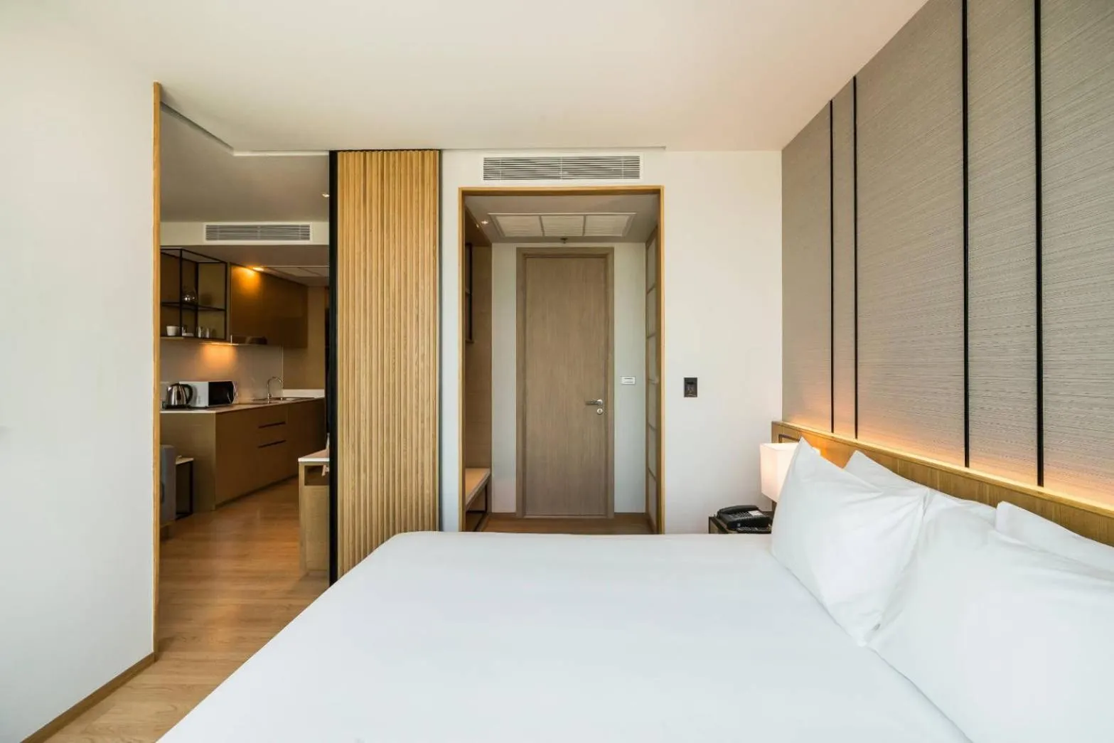 Property building, Bed in Arize Hotel Sri Racha
