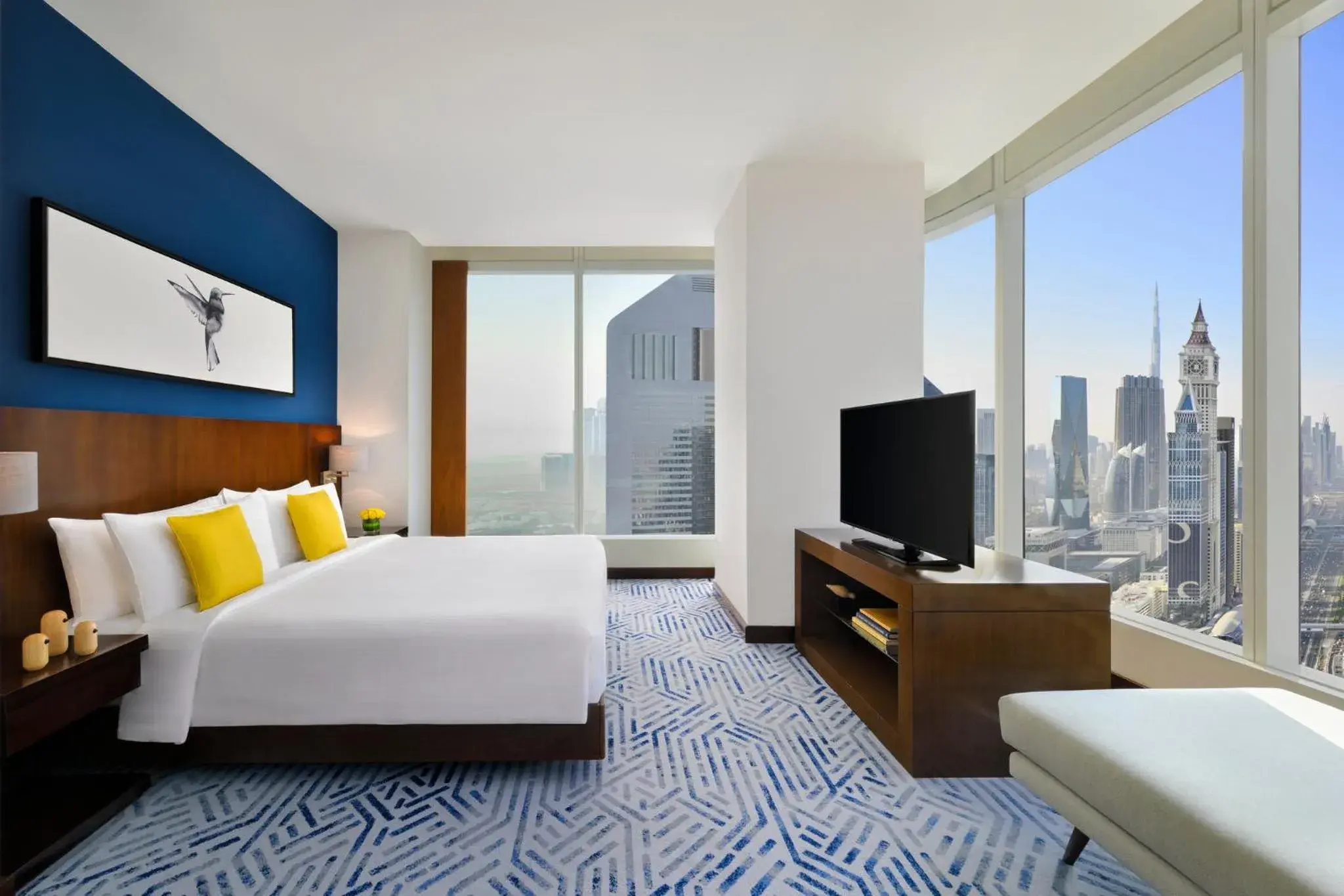 Premium Club King Room with Skyline View in voco Dubai by IHG Premium Club King Room with Skyline View in voco Dubai by IHG