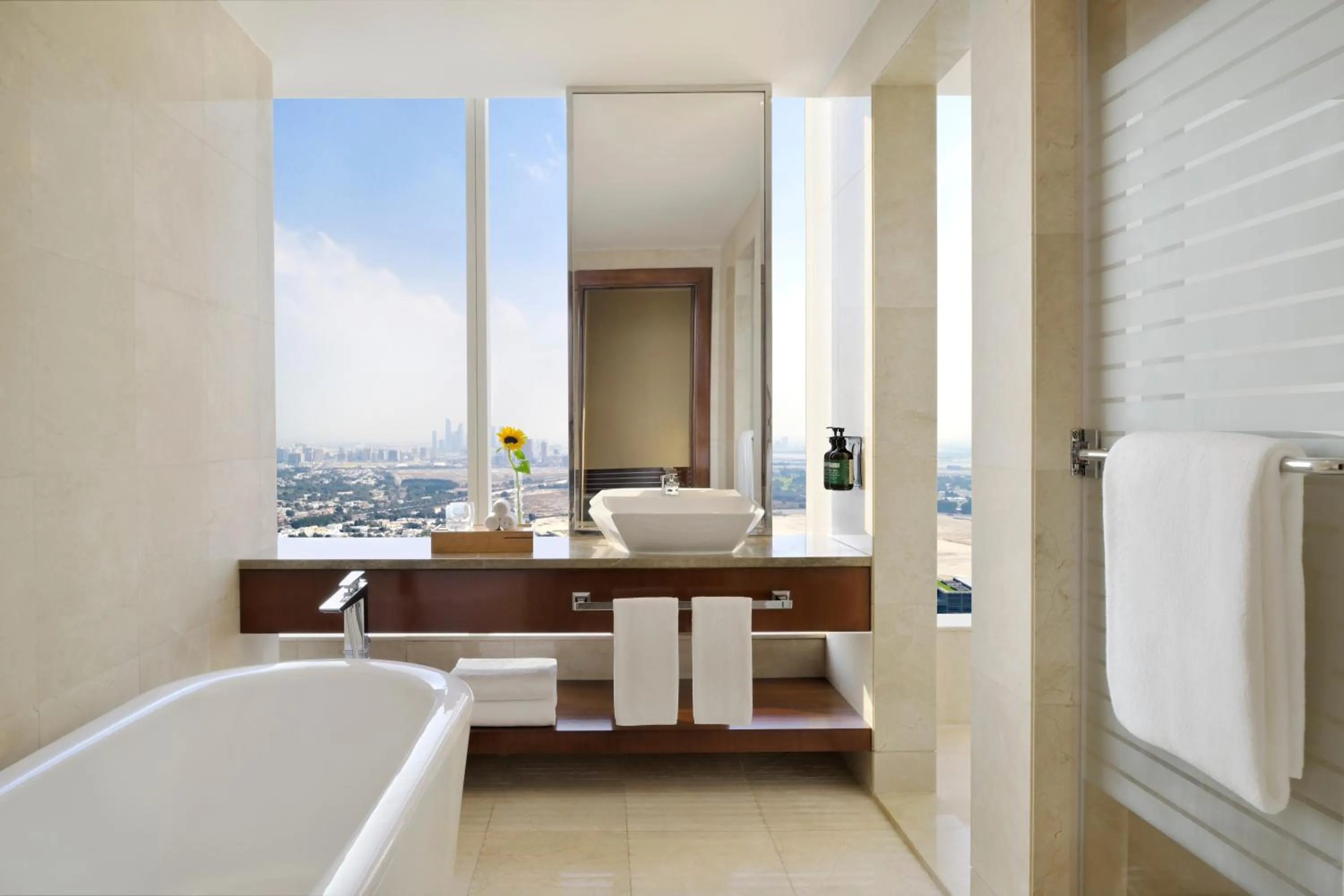 Bathroom in voco Dubai by IHG