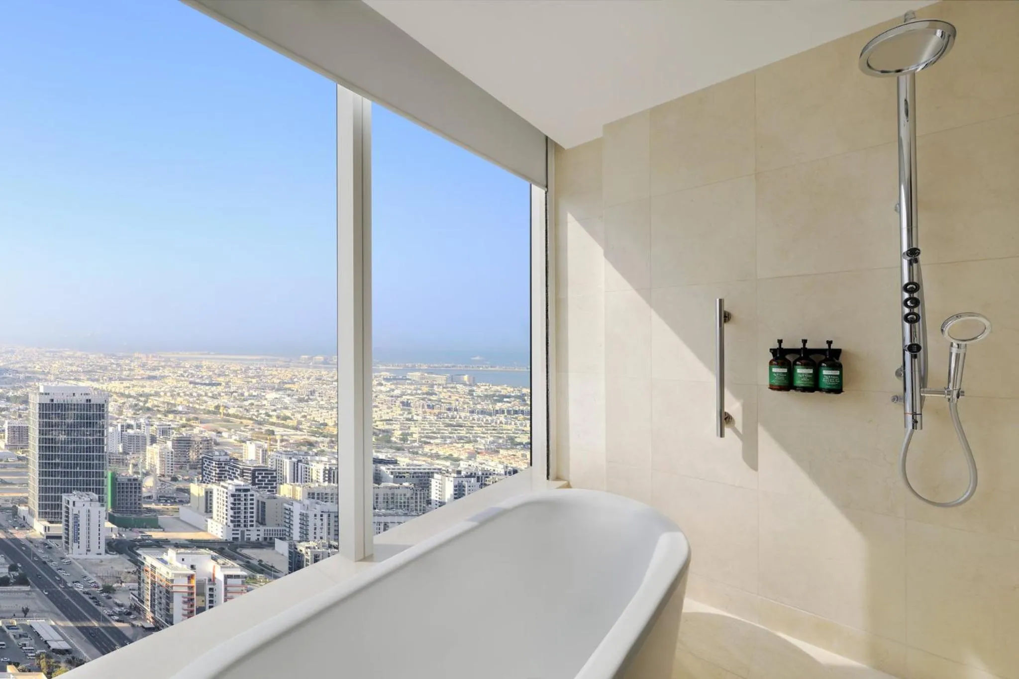 Bathroom in voco Dubai by IHG