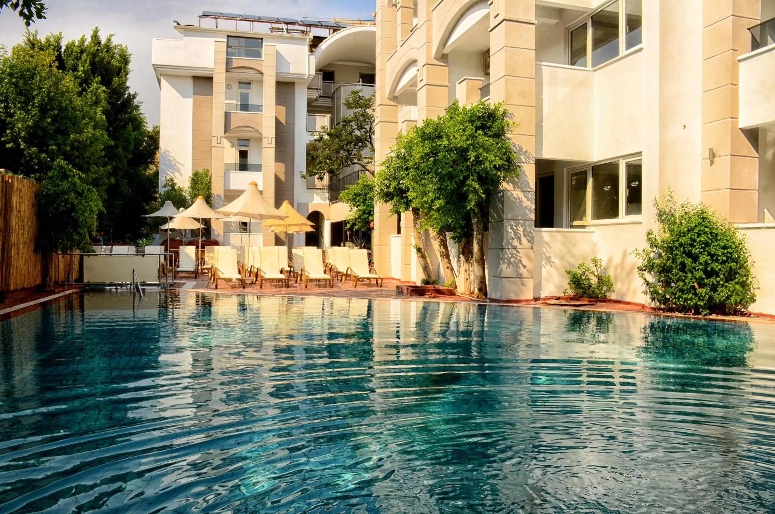 Swimming pool in Two Seas Hotel
