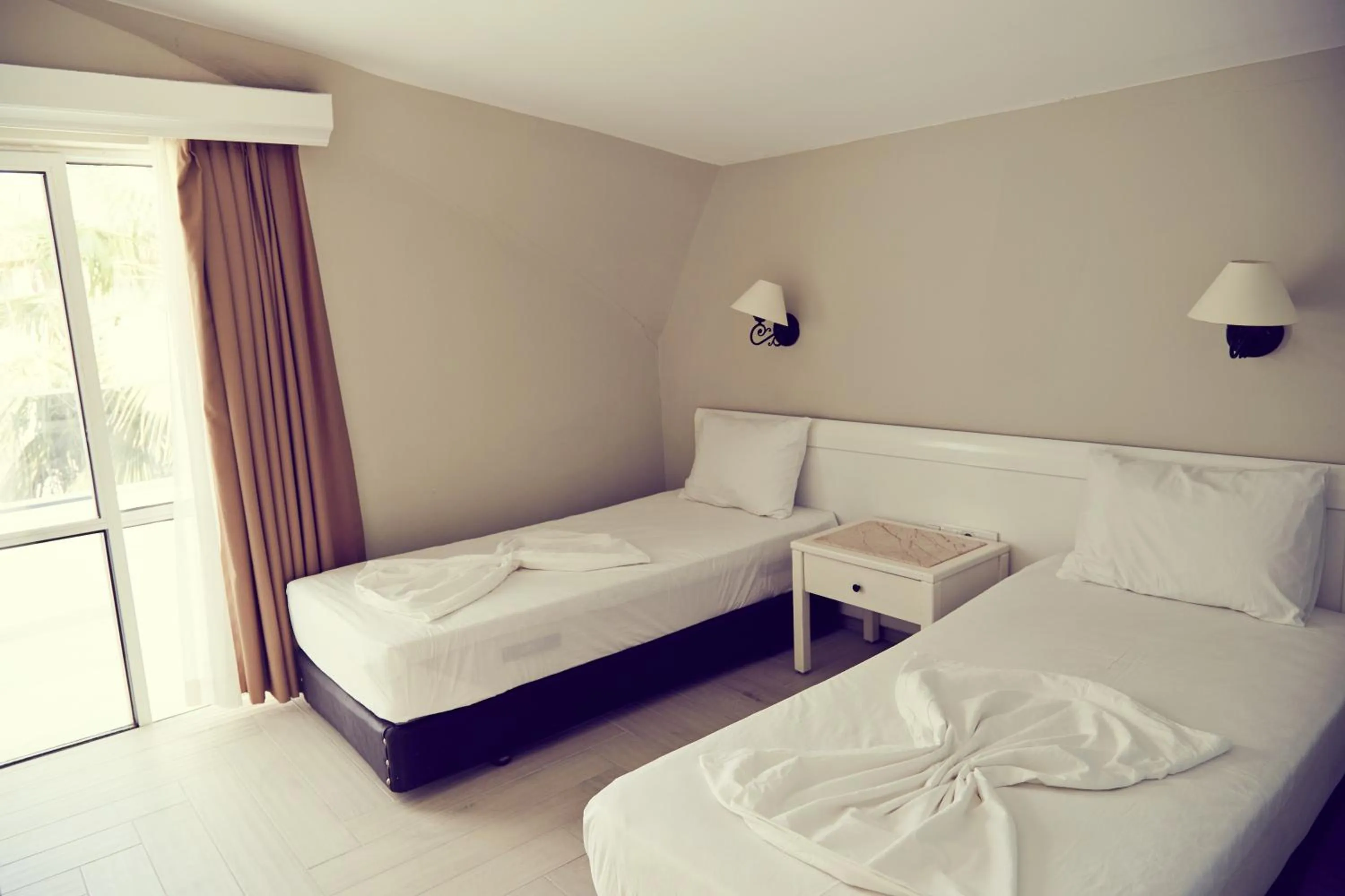 Bedroom in Two Seas Hotel