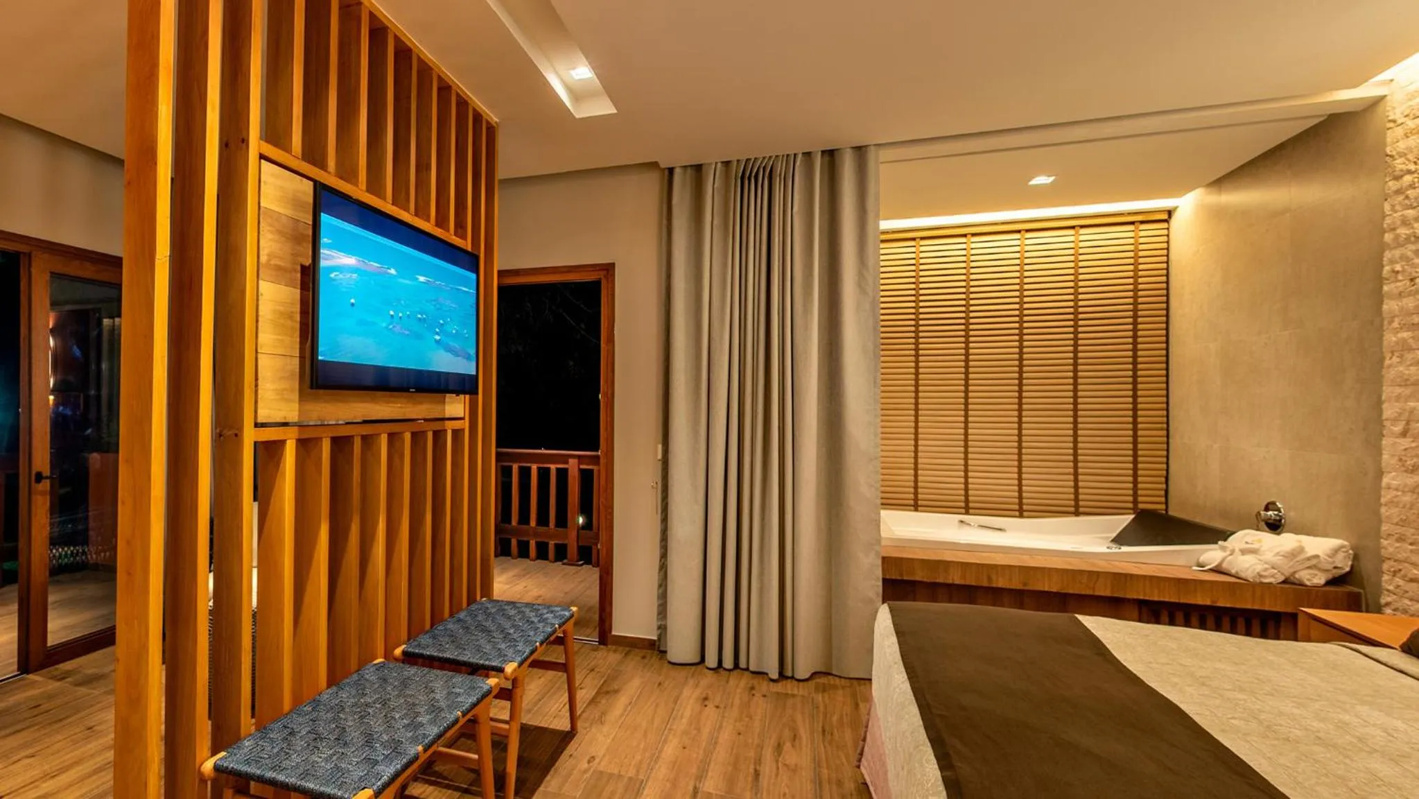 Bed in Village Paraíso Tropical