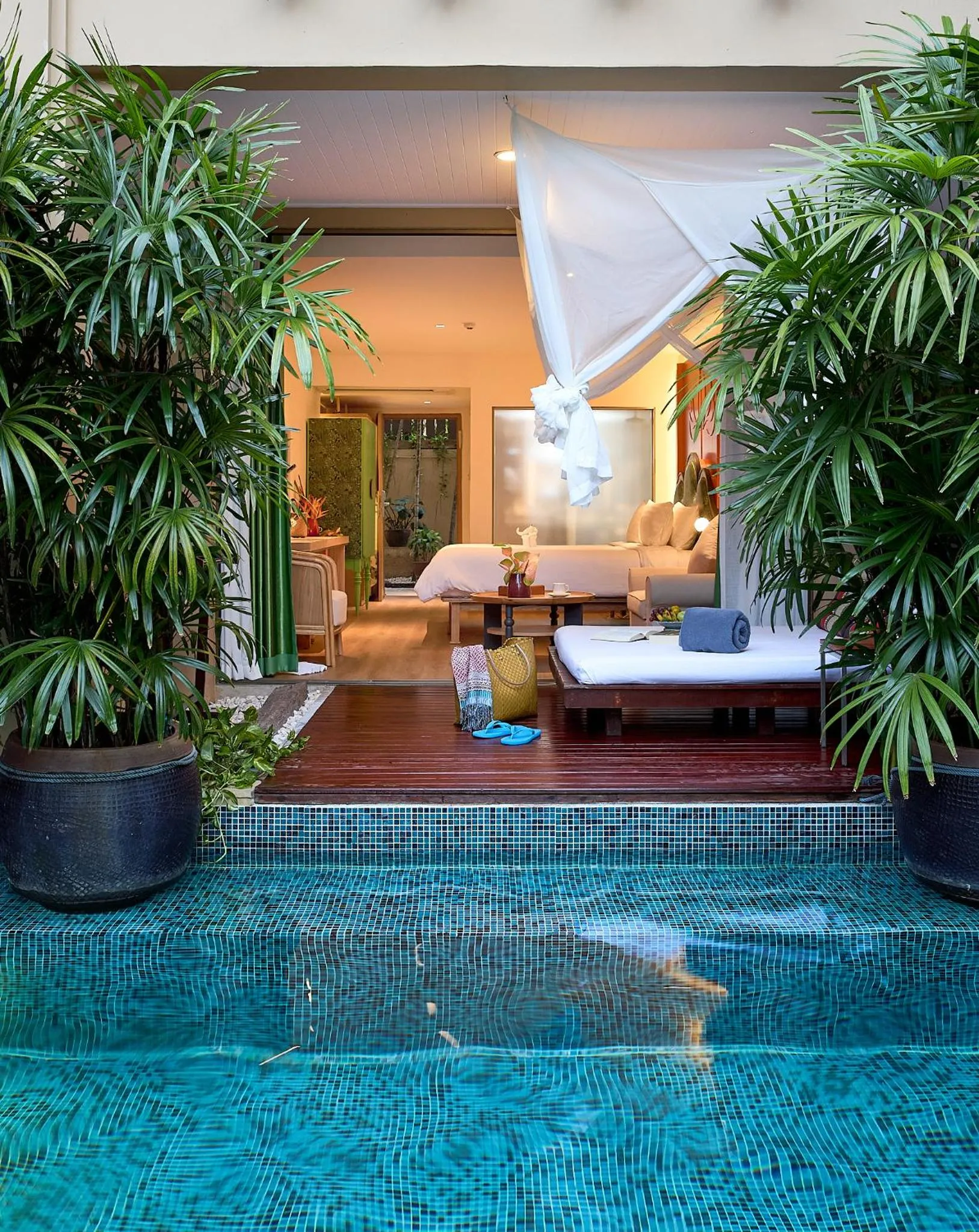 Pool view in Burasari Phuket Resort & Spa