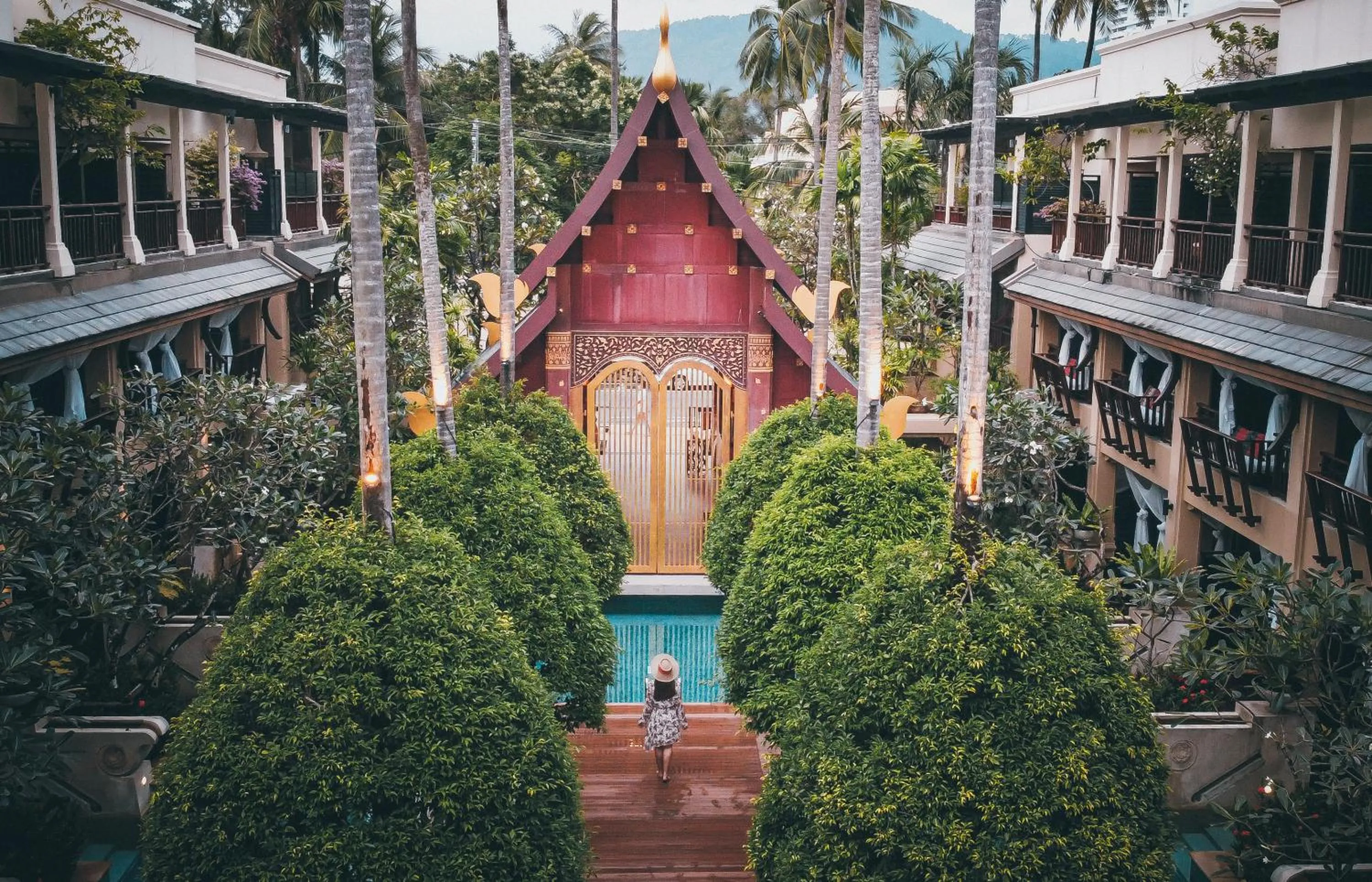 Bird's eye view in Burasari Phuket Resort & Spa