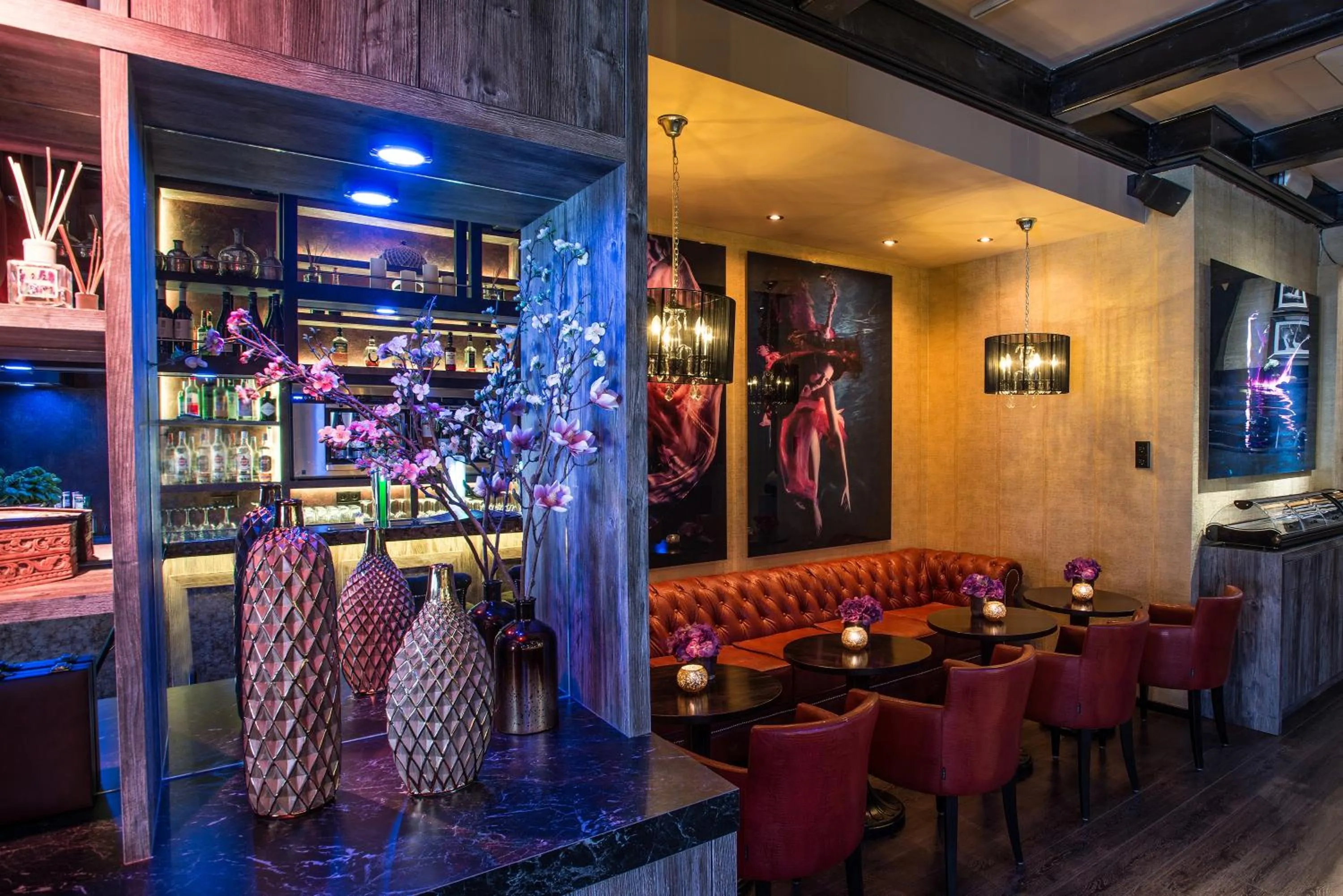 Lounge or bar in Hotel Sebastians