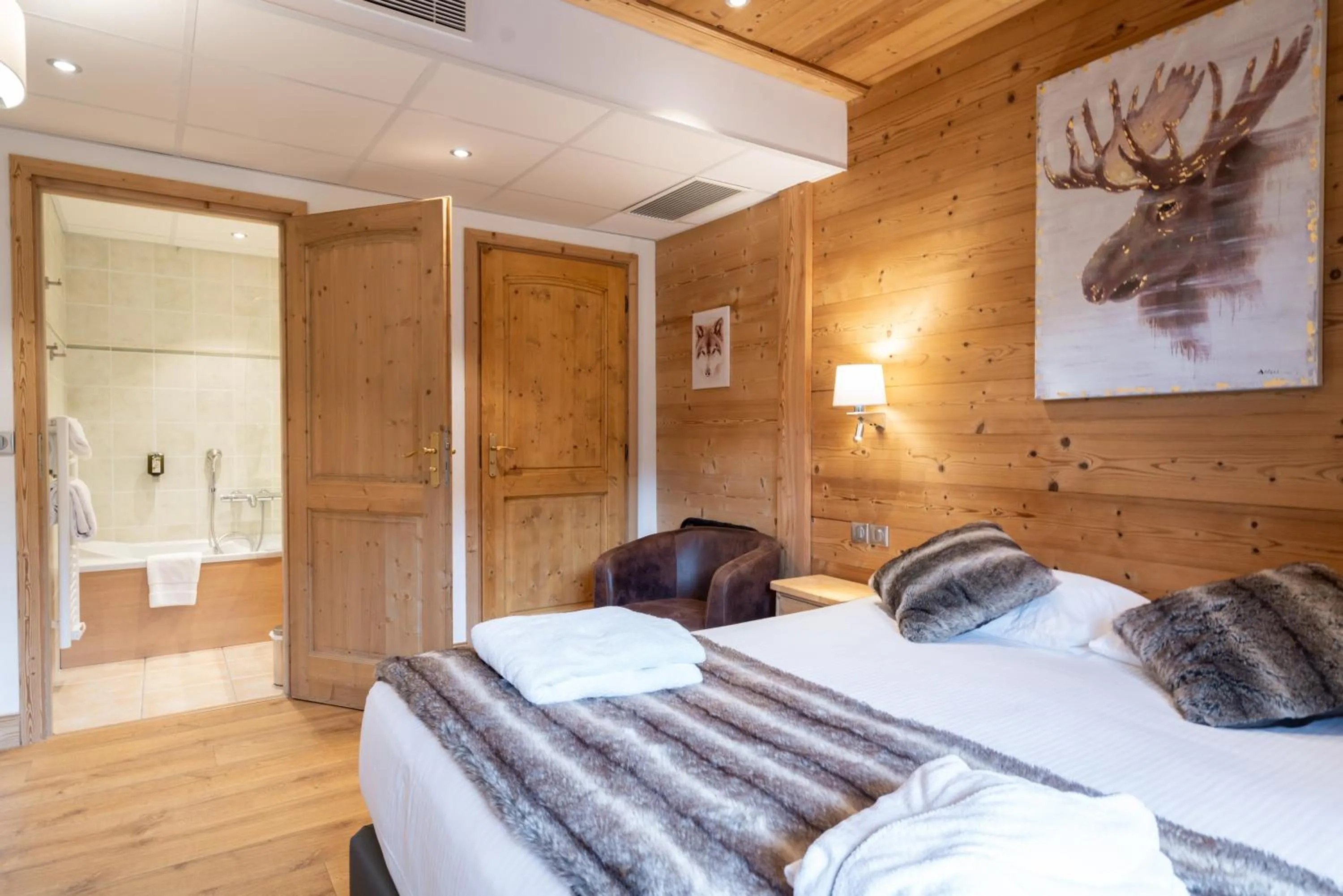 Bedroom, Bed in La Ferme Du Lac