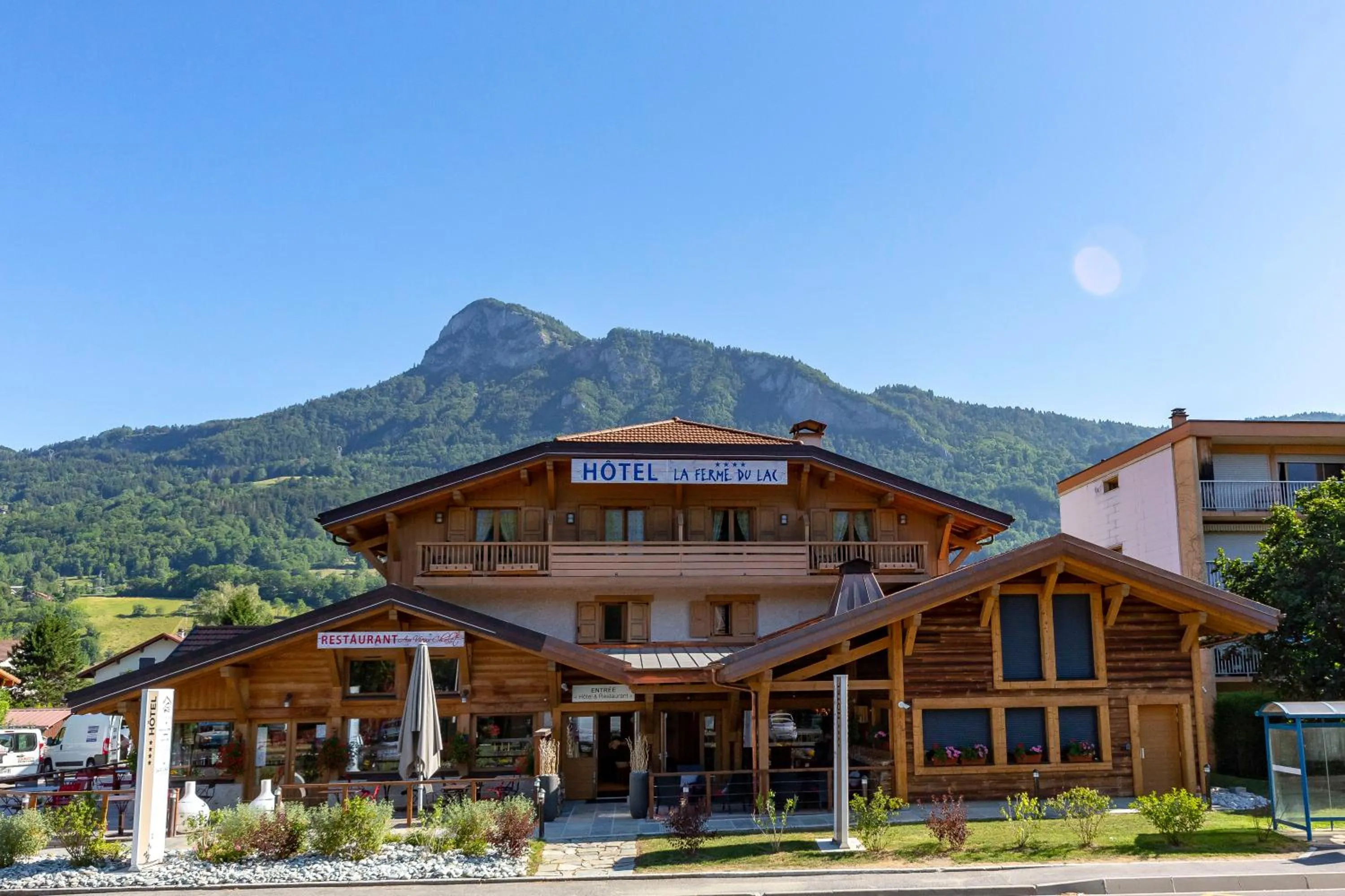 View (from property/room) in La Ferme Du Lac