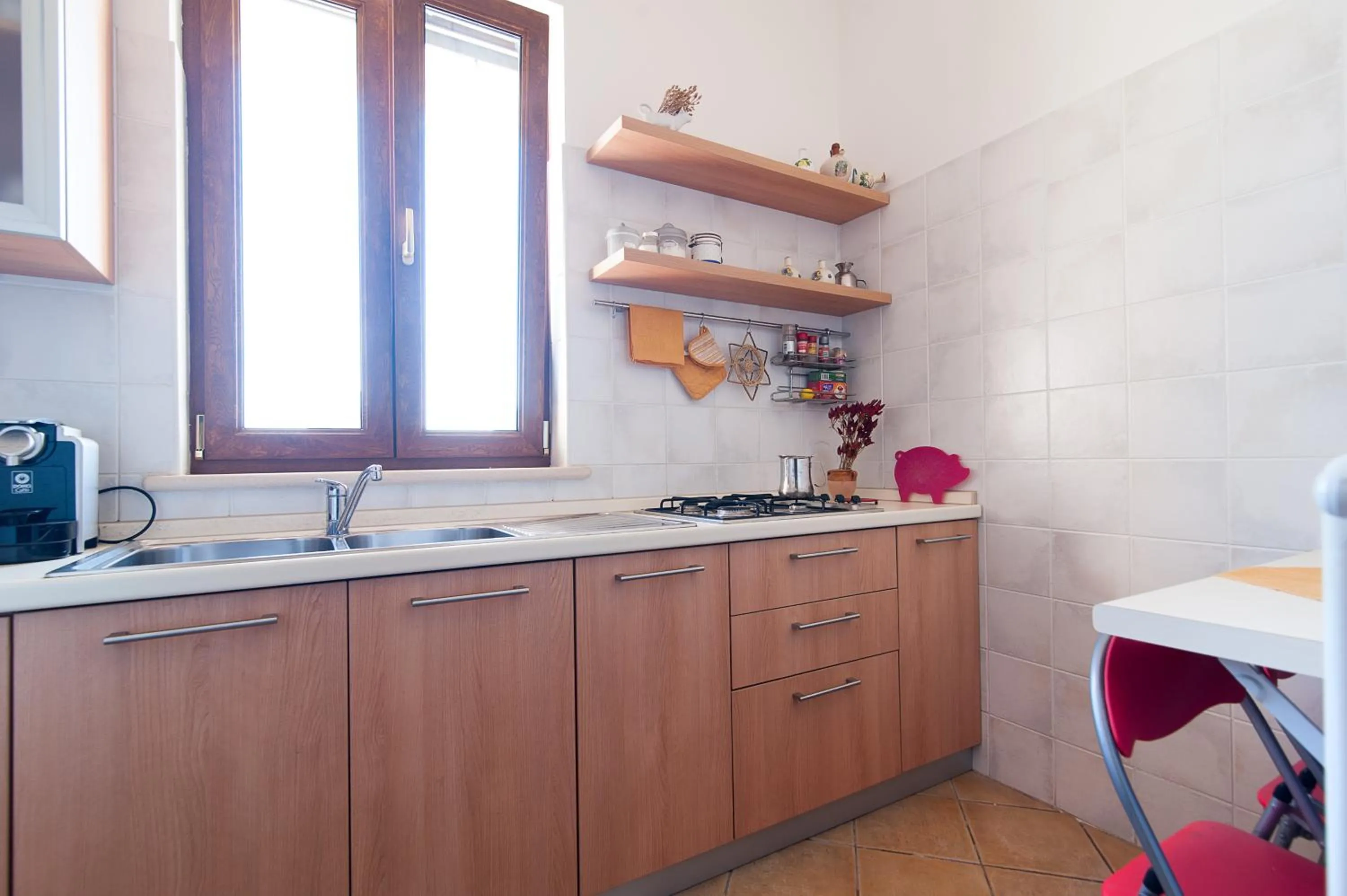Kitchen or kitchenette in Antico Camino B&B
