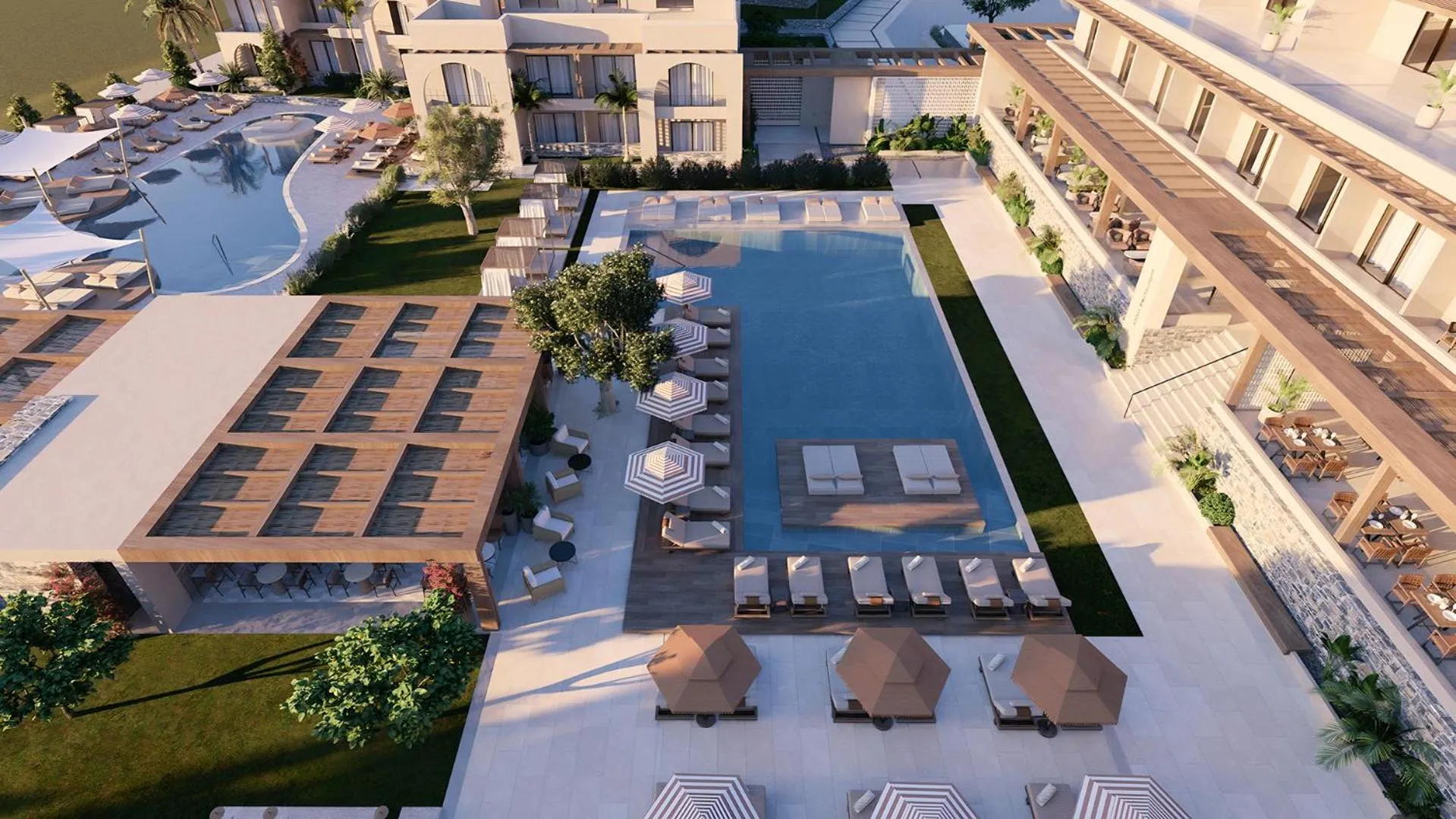 Swimming pool in Vasia Resort & Spa