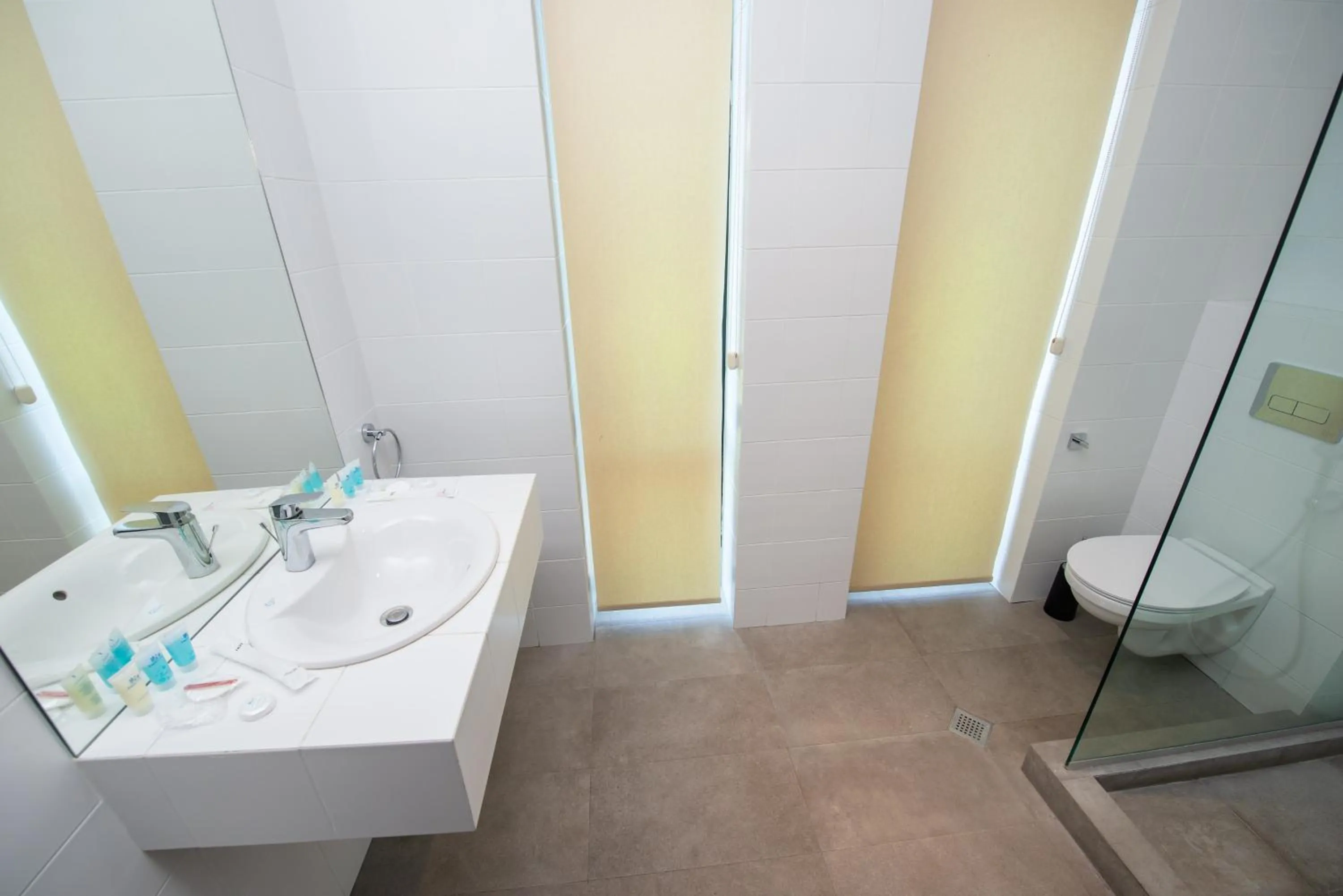 Shower in L.M Club Hotel