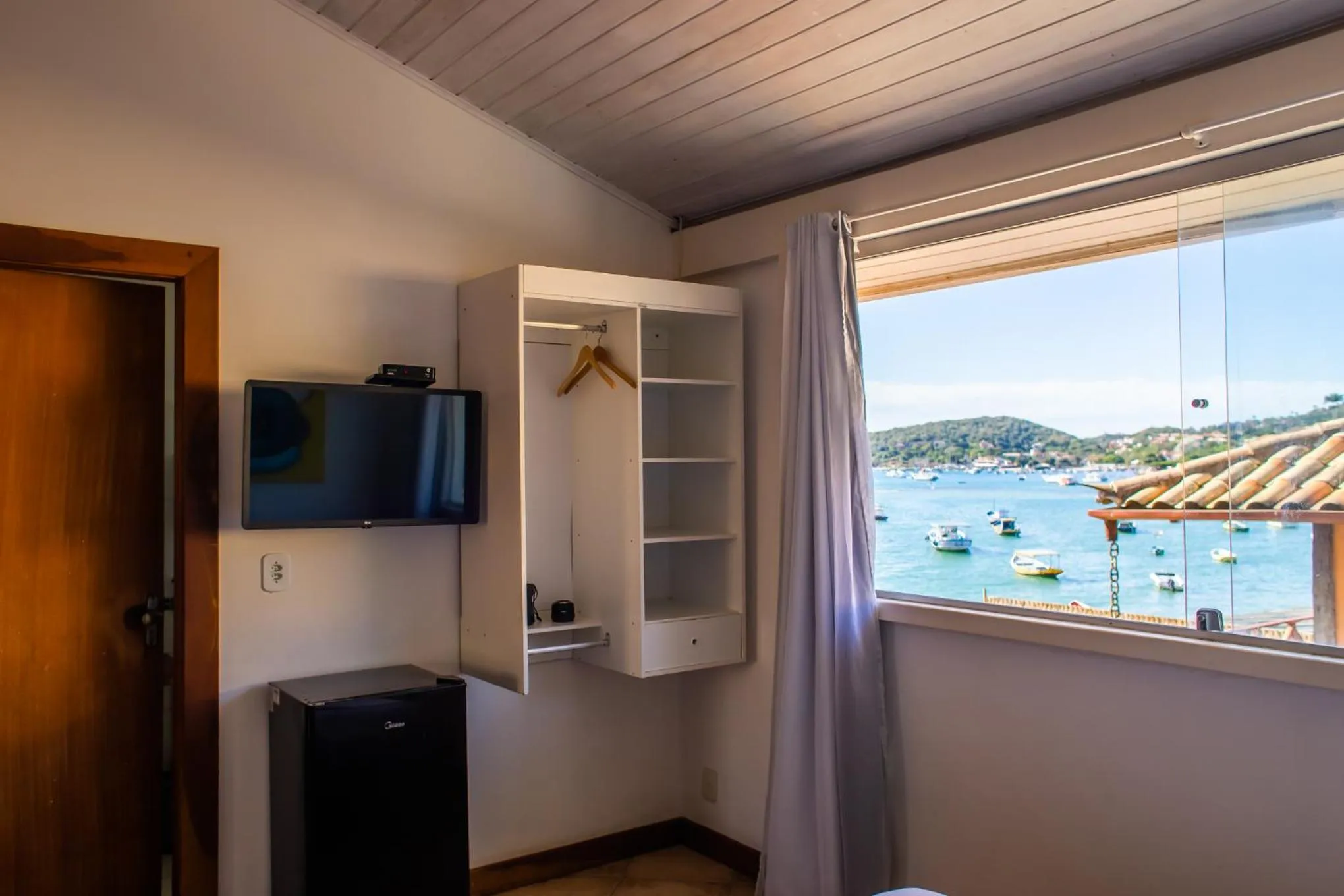 Sea view in Bamboo Búzios Hostel