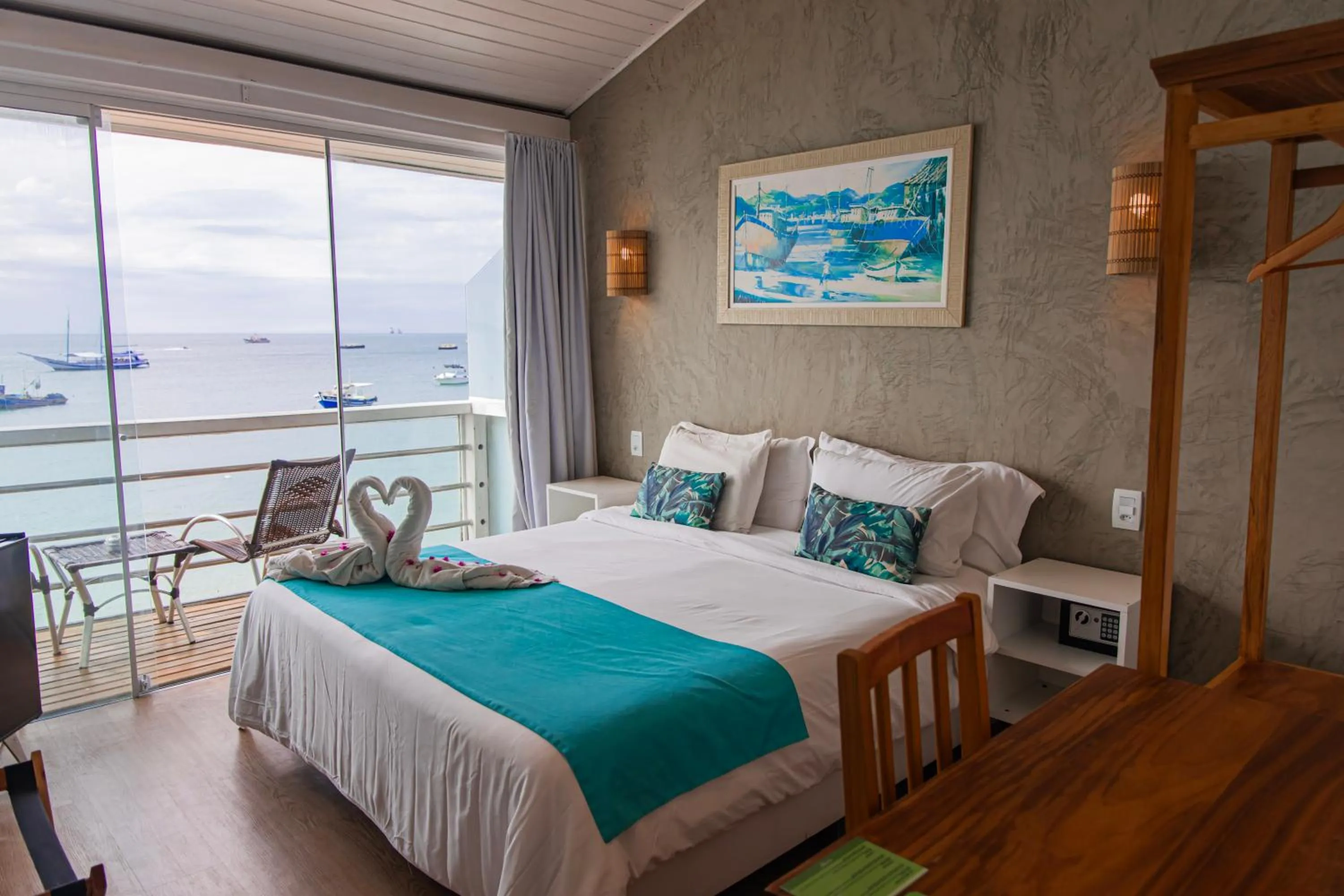 Bed in Bamboo Búzios Hostel