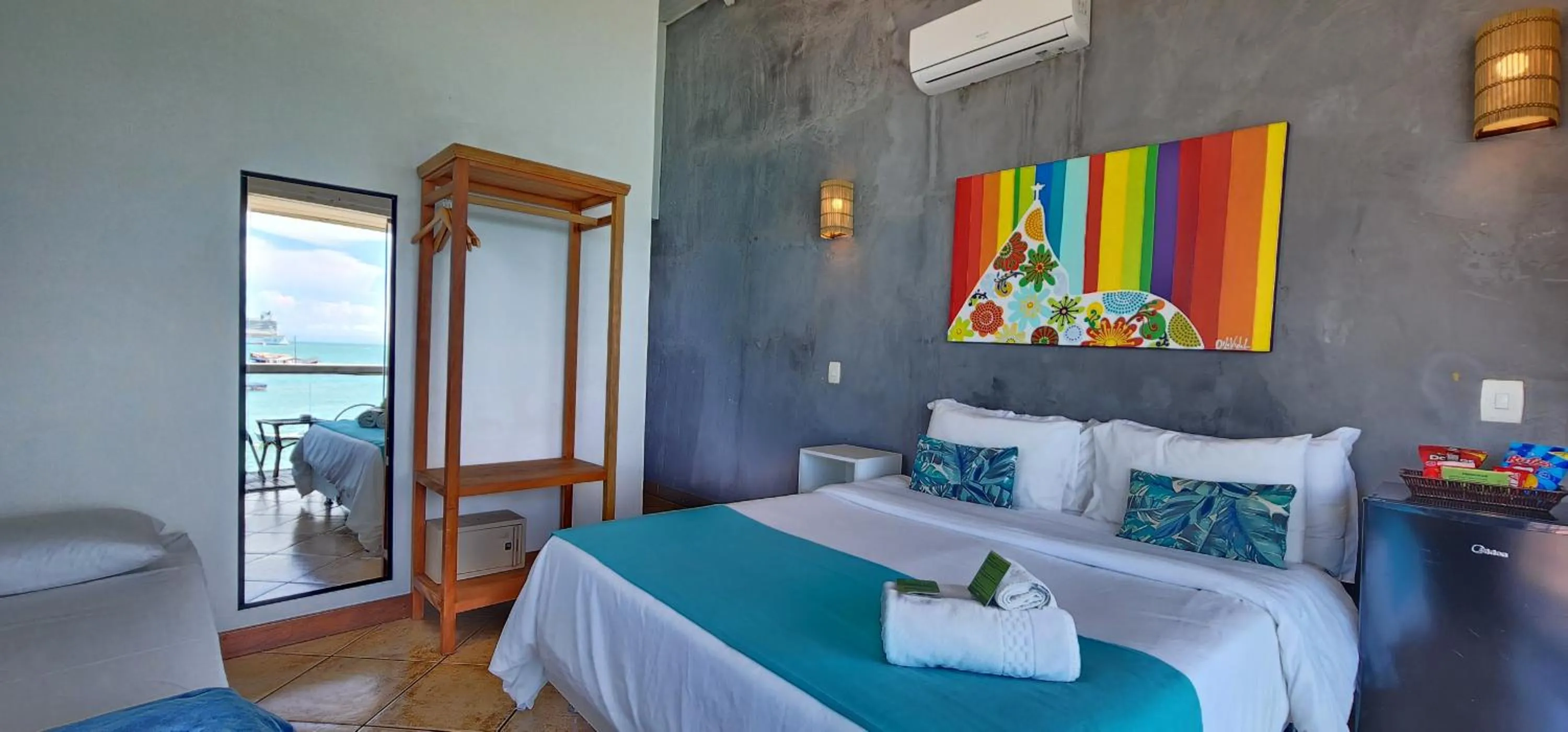 Bed in Bamboo Búzios Hostel