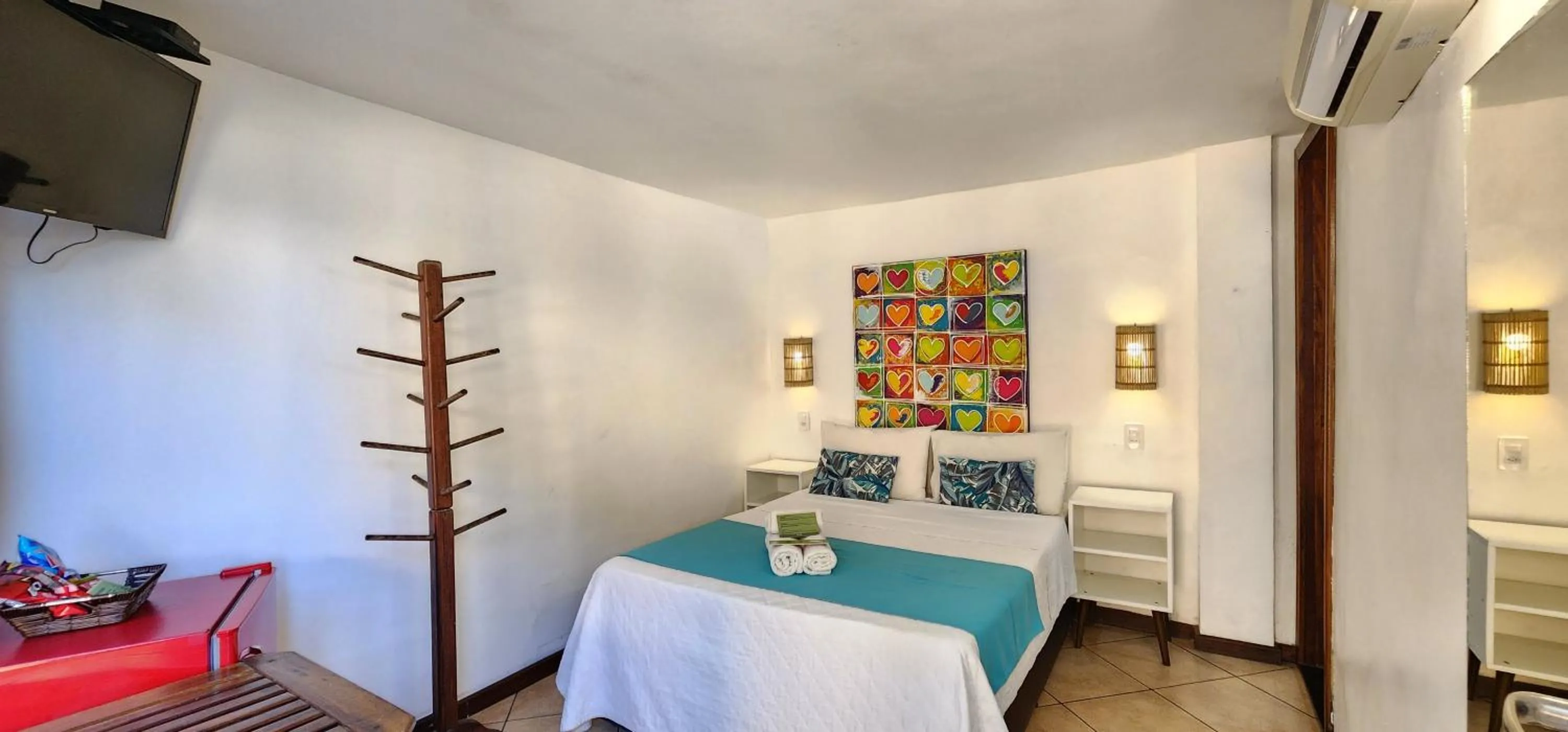 Bed in Bamboo Búzios Hostel