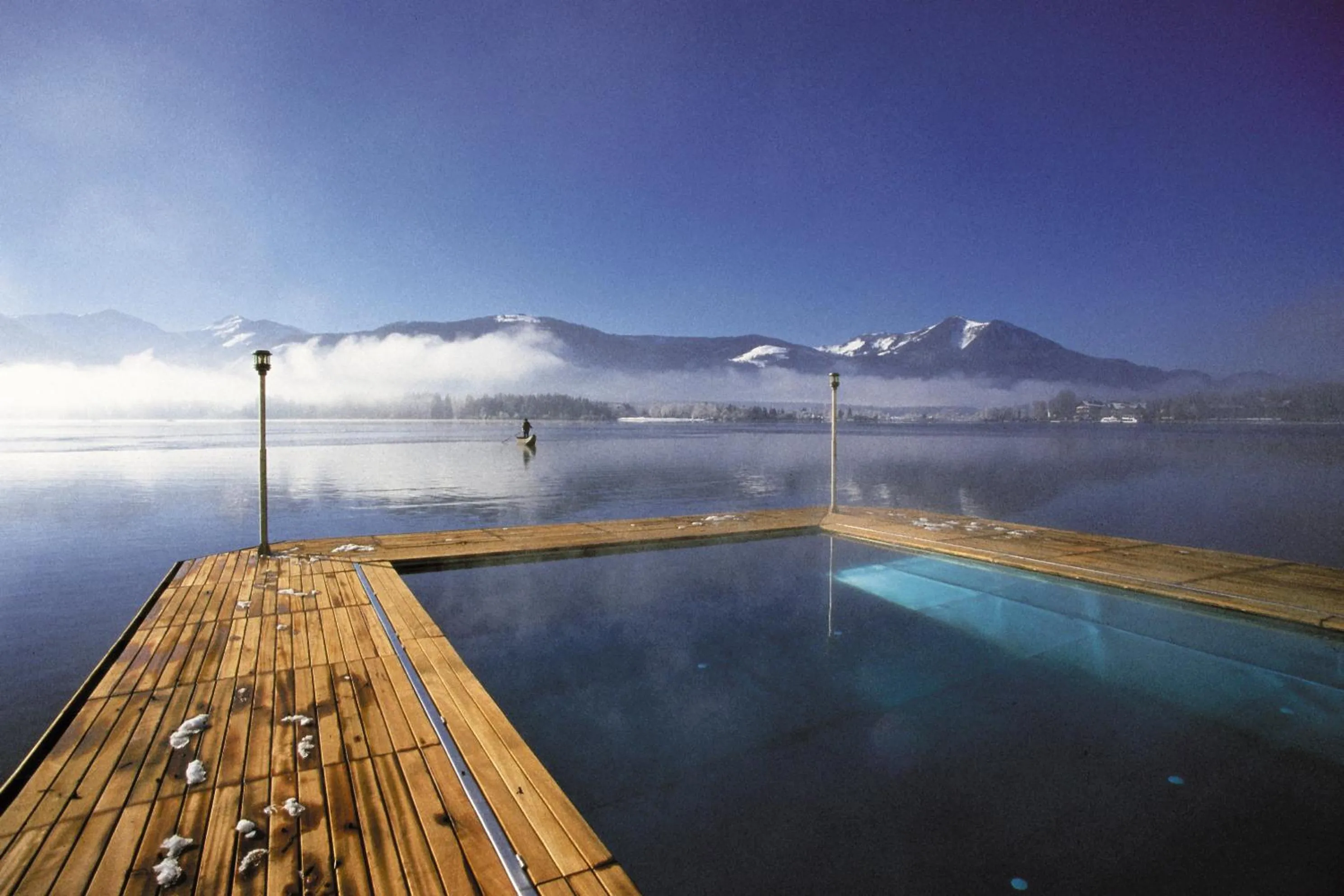 Open Air Bath in Romantik Residenz (Ferienwohnungen Hotel Im Weissen Rössl) - Dependance