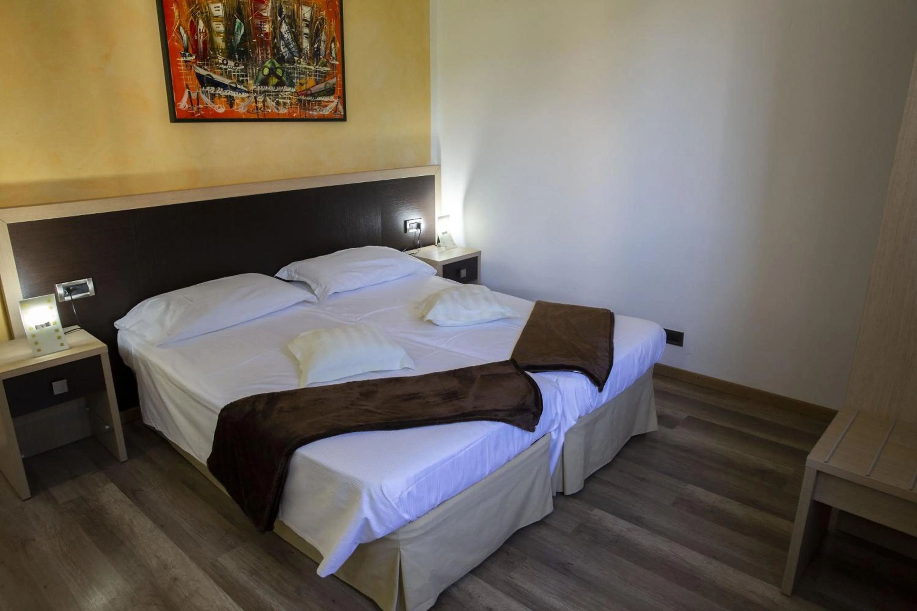 Bedroom, Bed in Hotel Lauro