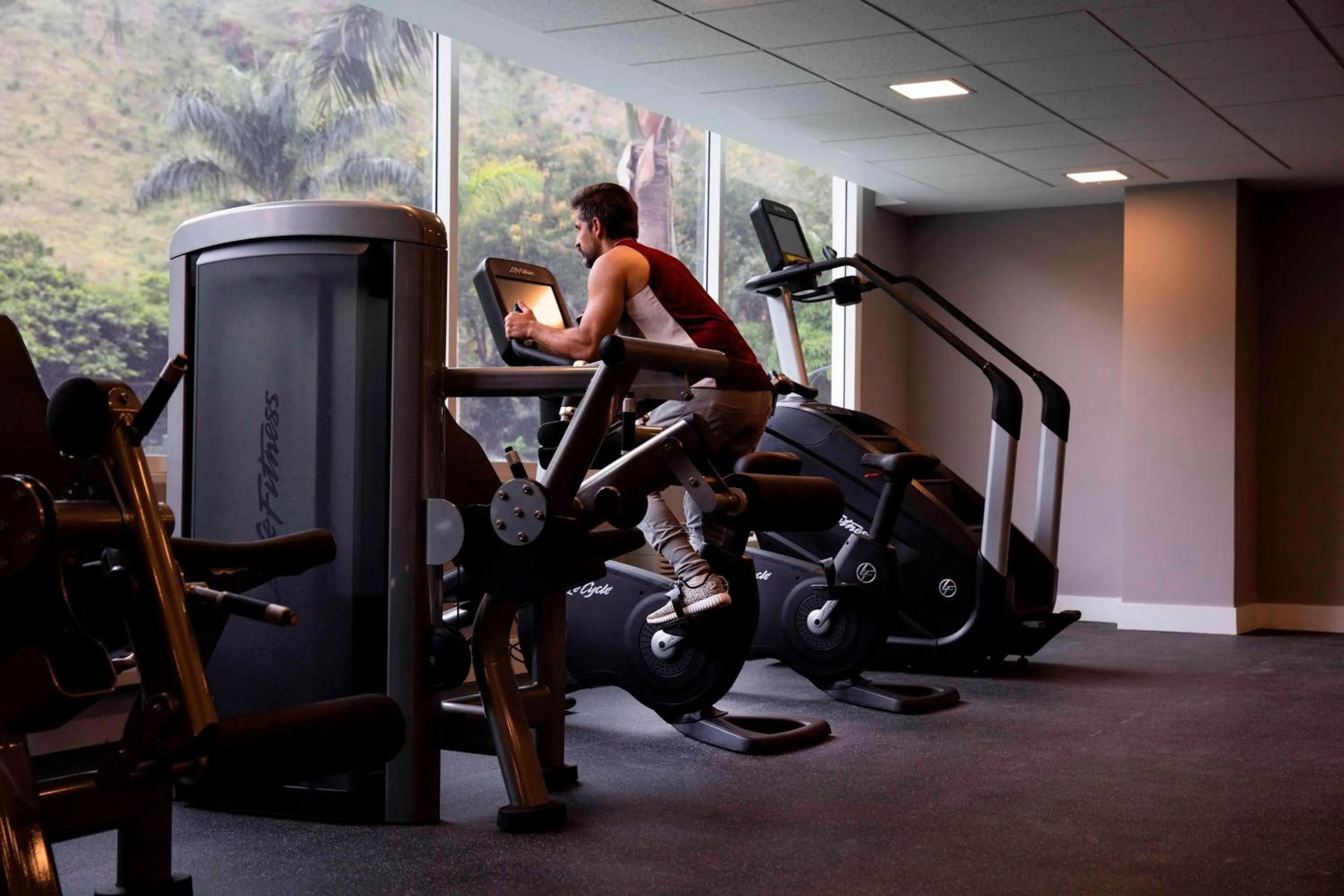 Fitness centre/facilities in Marriott Maracay Golf Resort