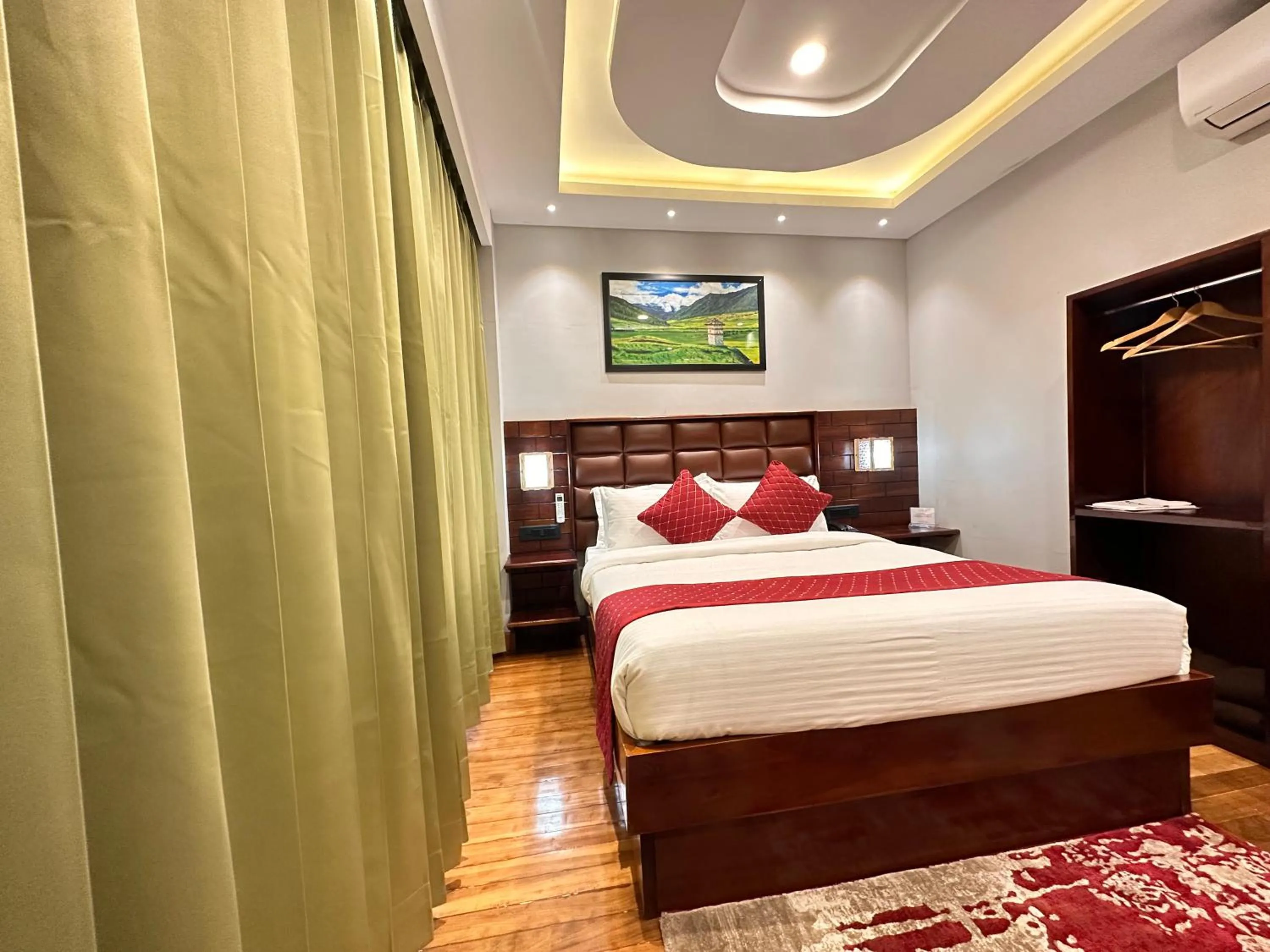 Bed in NUMINOUS HOTEL