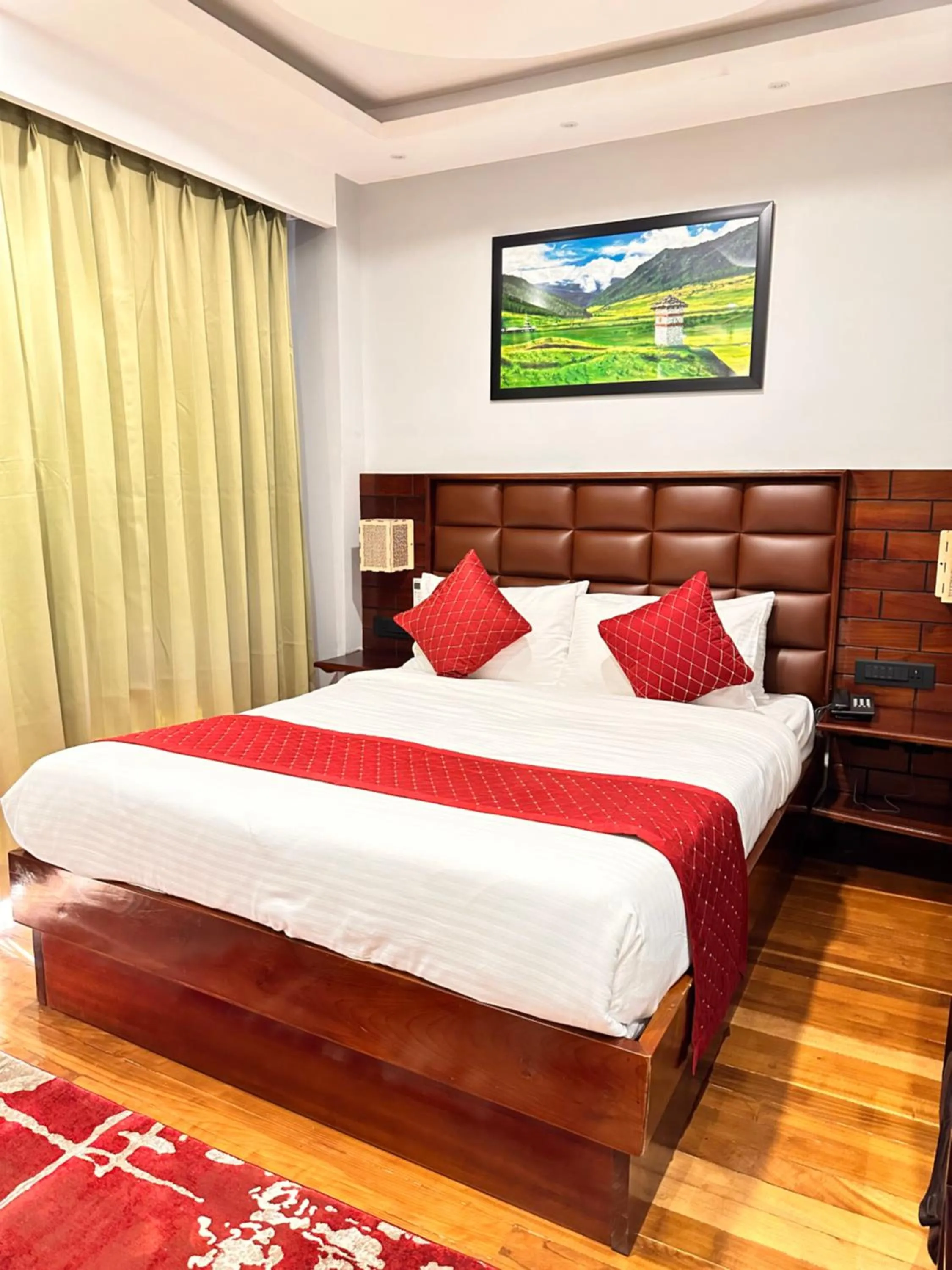 Bed in NUMINOUS HOTEL