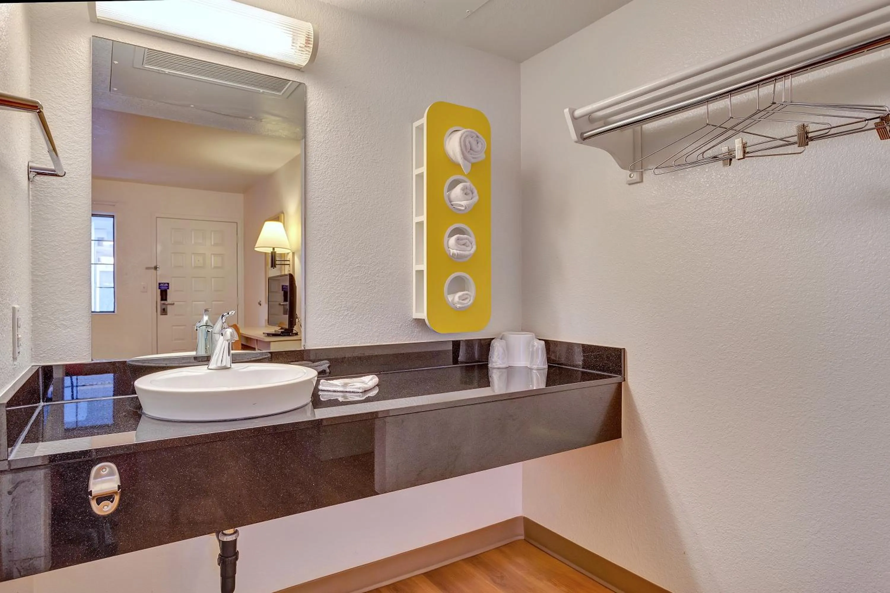 Bathroom in Super 8 by Wyndham Santa Rosa North