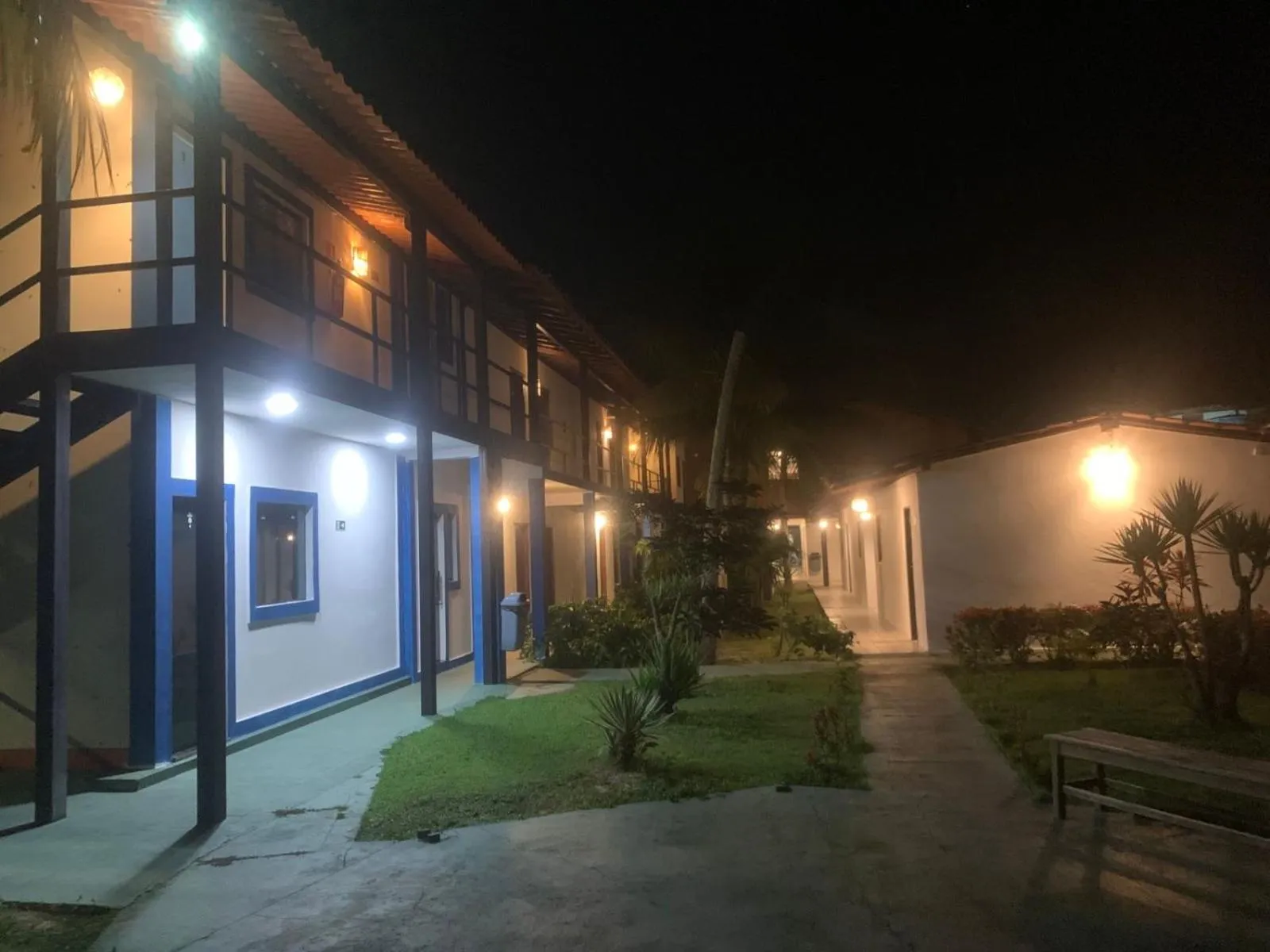 Inner courtyard view in Vale Verde Coroa Vermelha