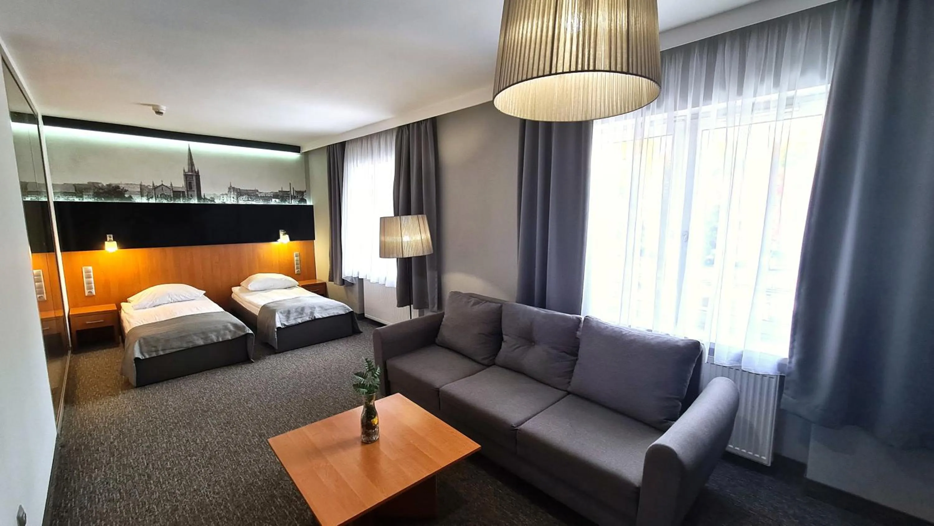 Bed in Hotel Malinowski Economy