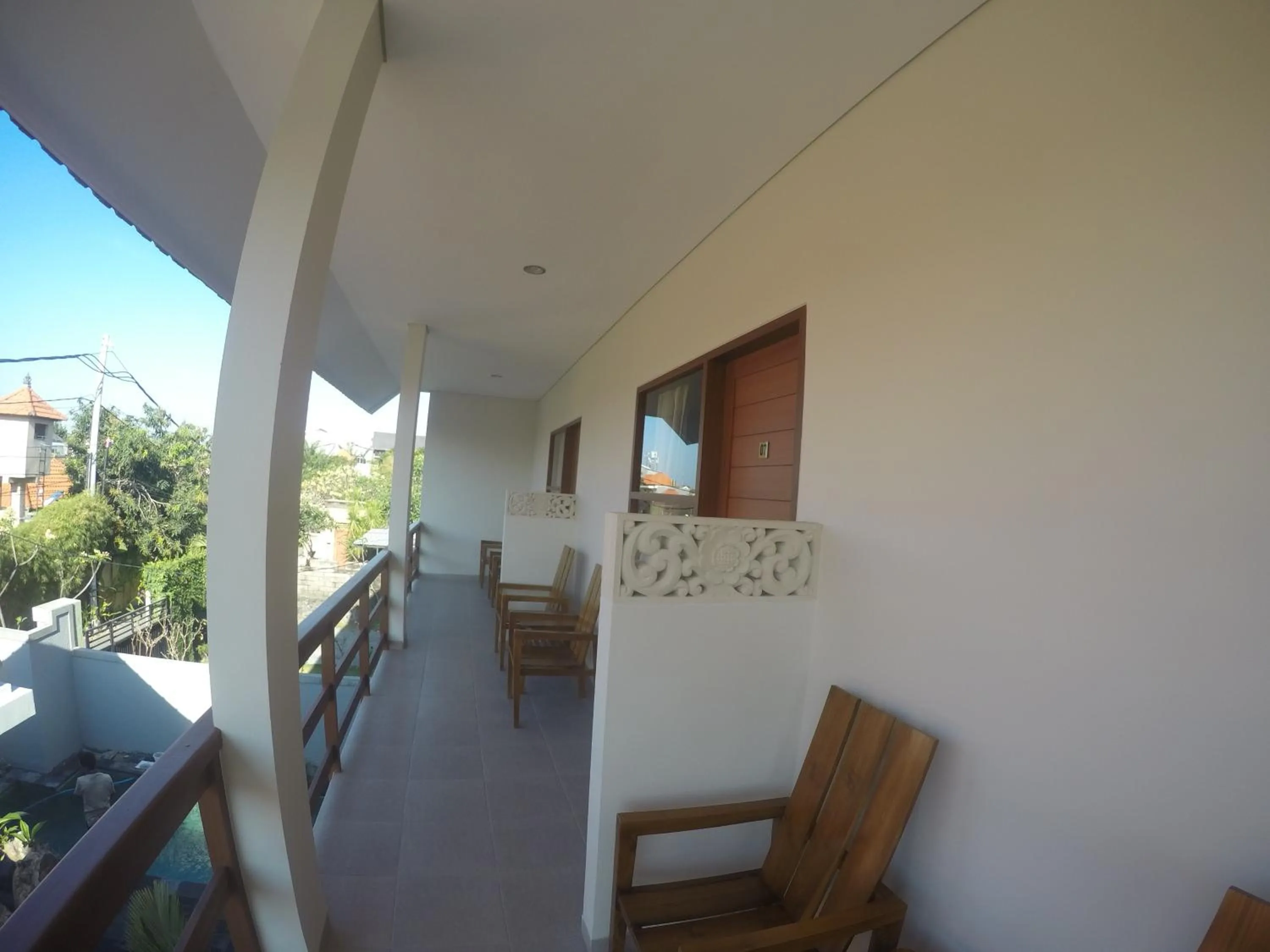 Balcony/Terrace in Sweet Corner Guest House