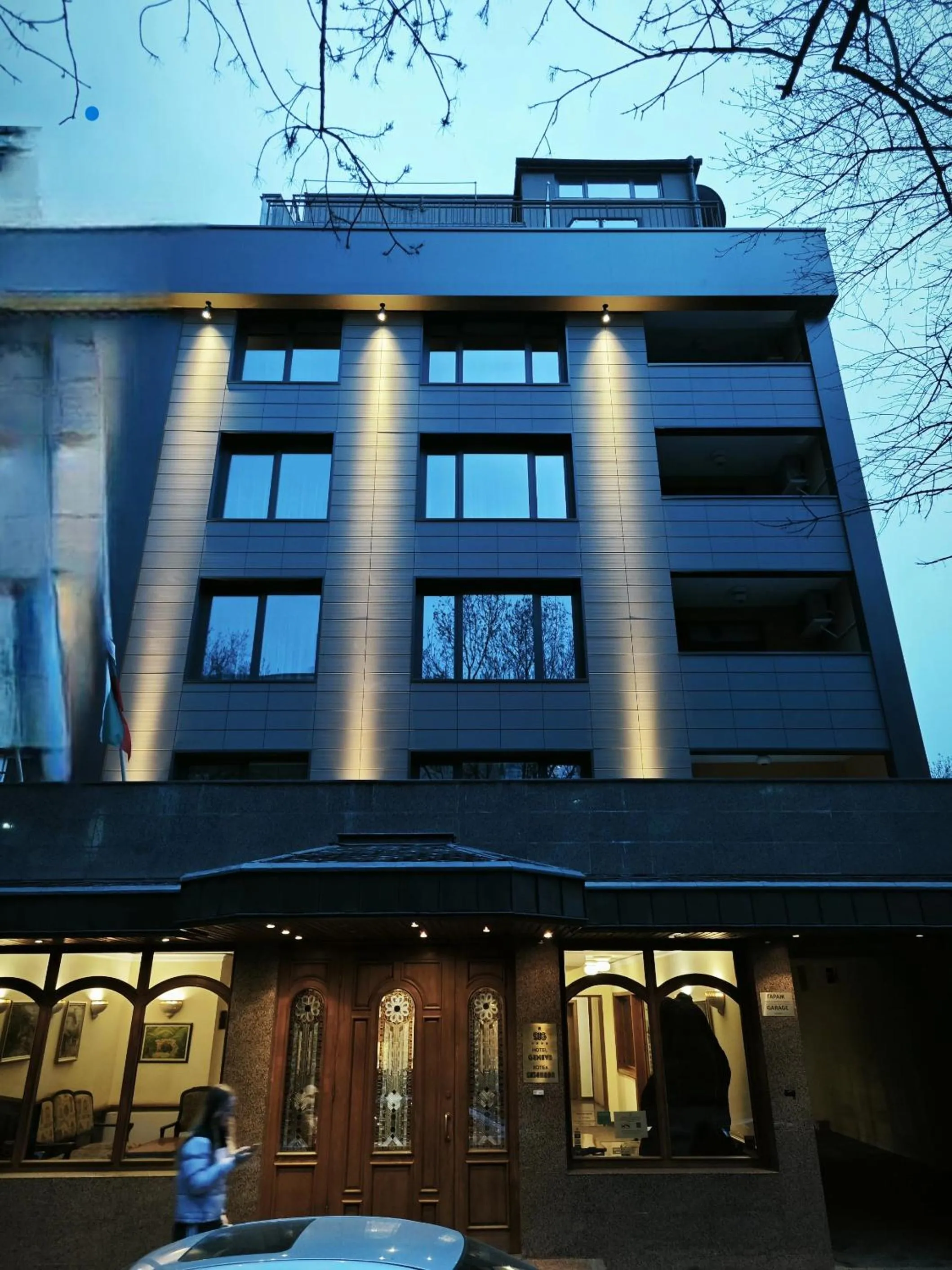 Property building in Geneva Hotel