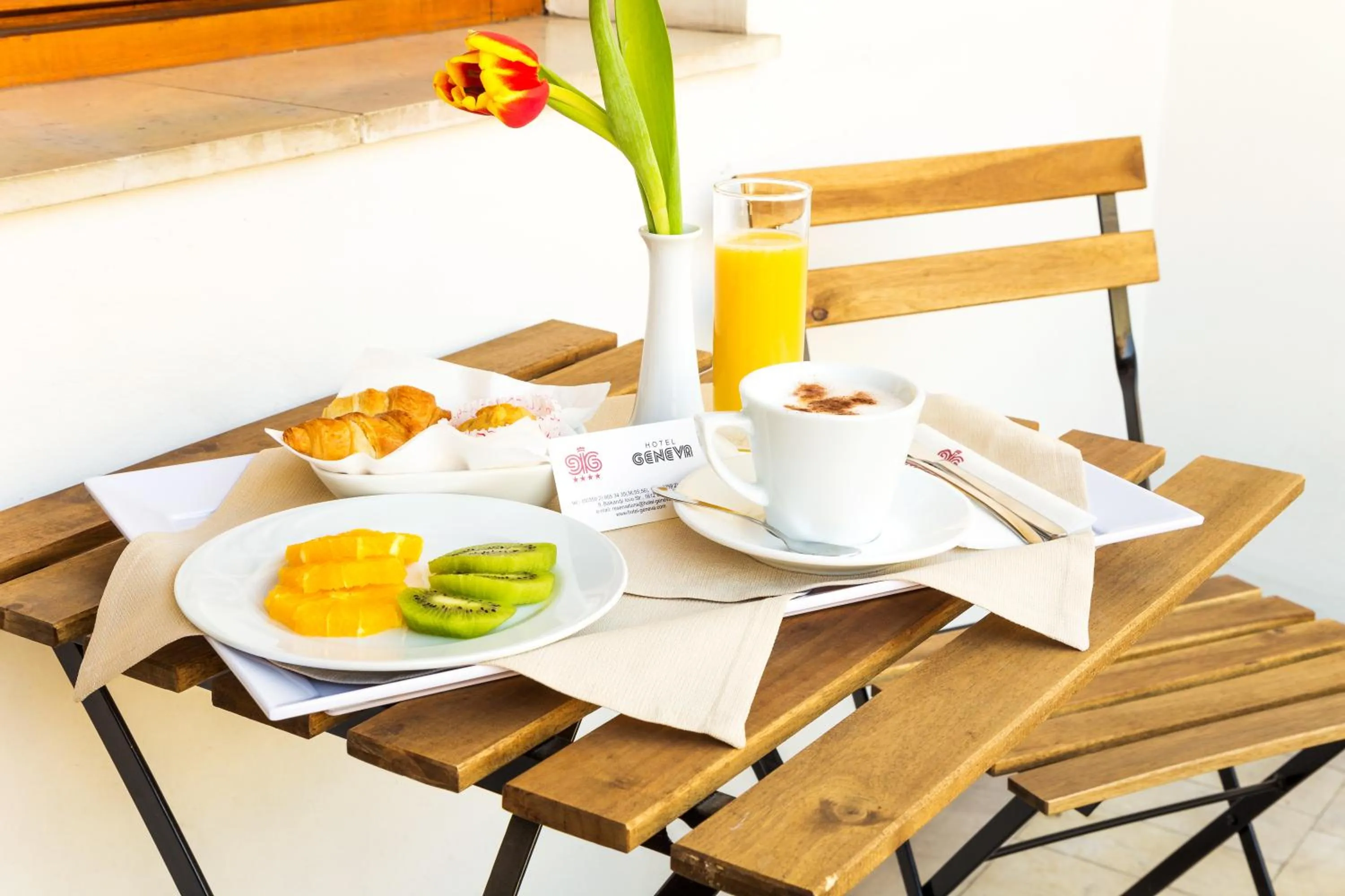 Balcony/Terrace in Geneva Hotel