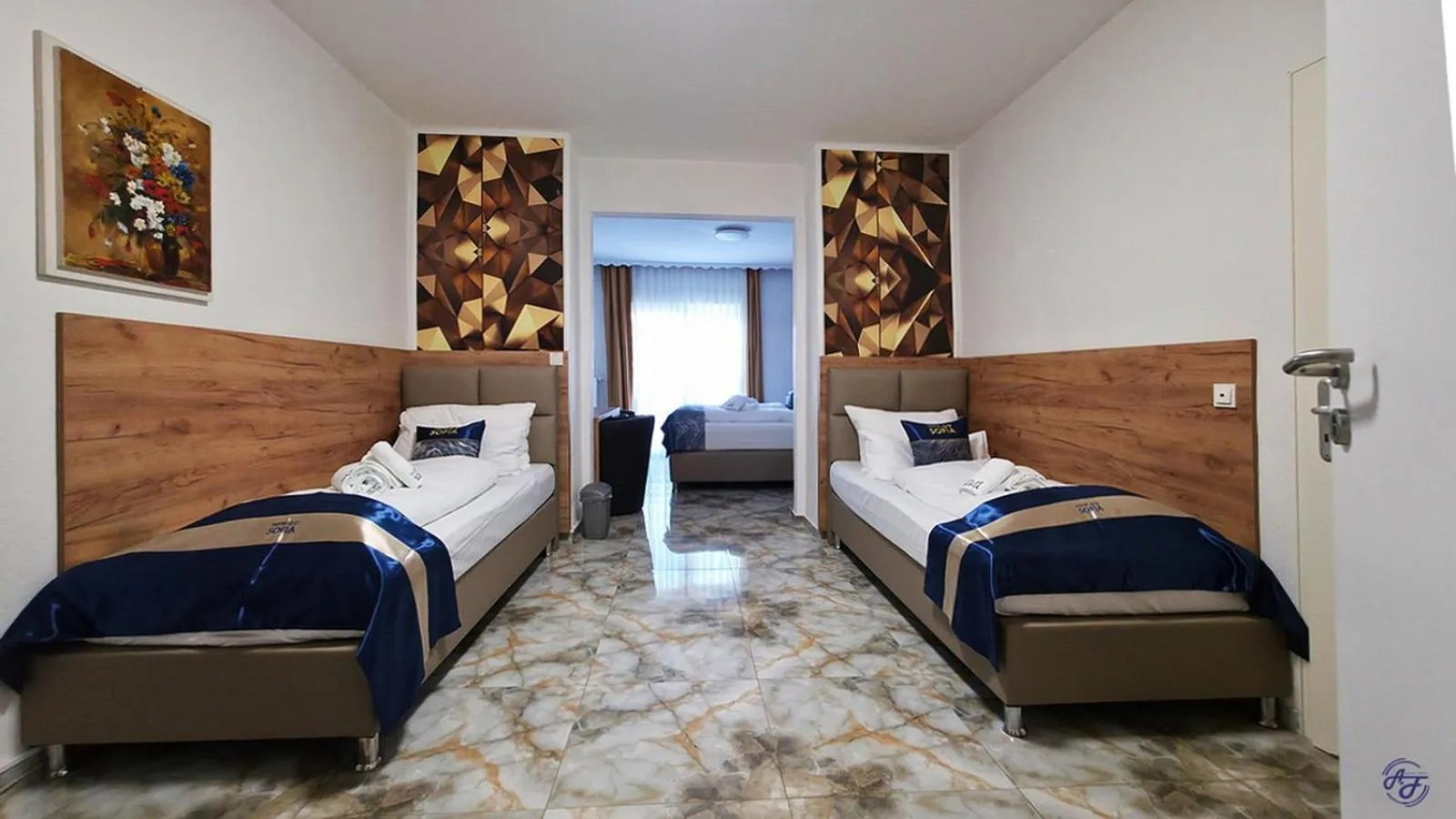 Bedroom, Bed in Hotel Sofia