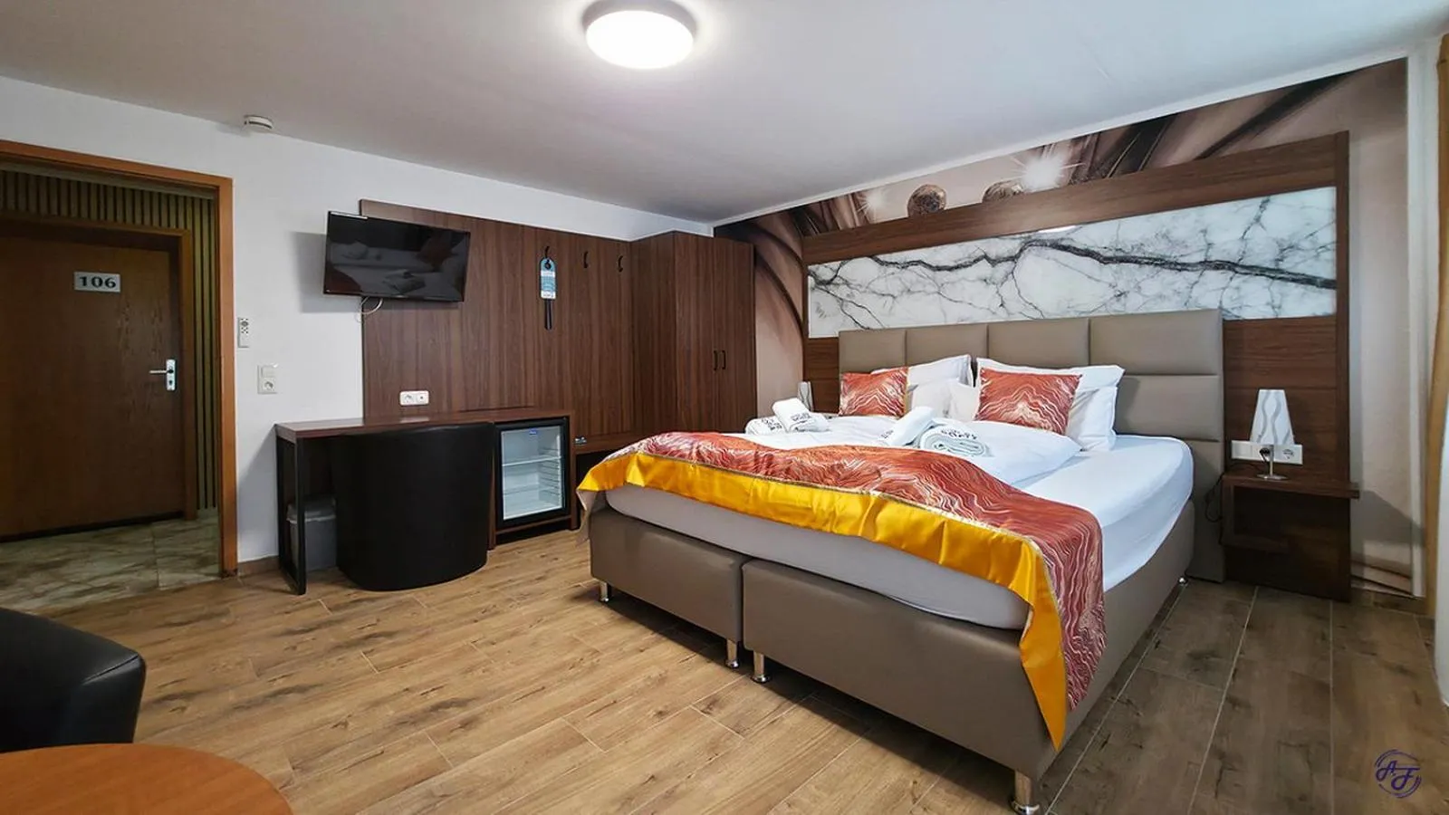 Bedroom, Bed in Hotel Sofia