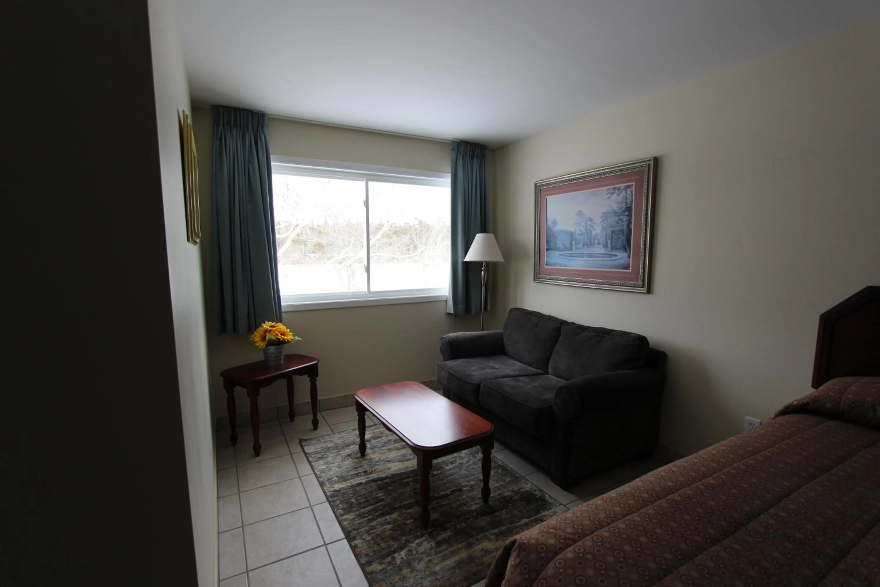 Seating area in Stardust Motel - Timberlea