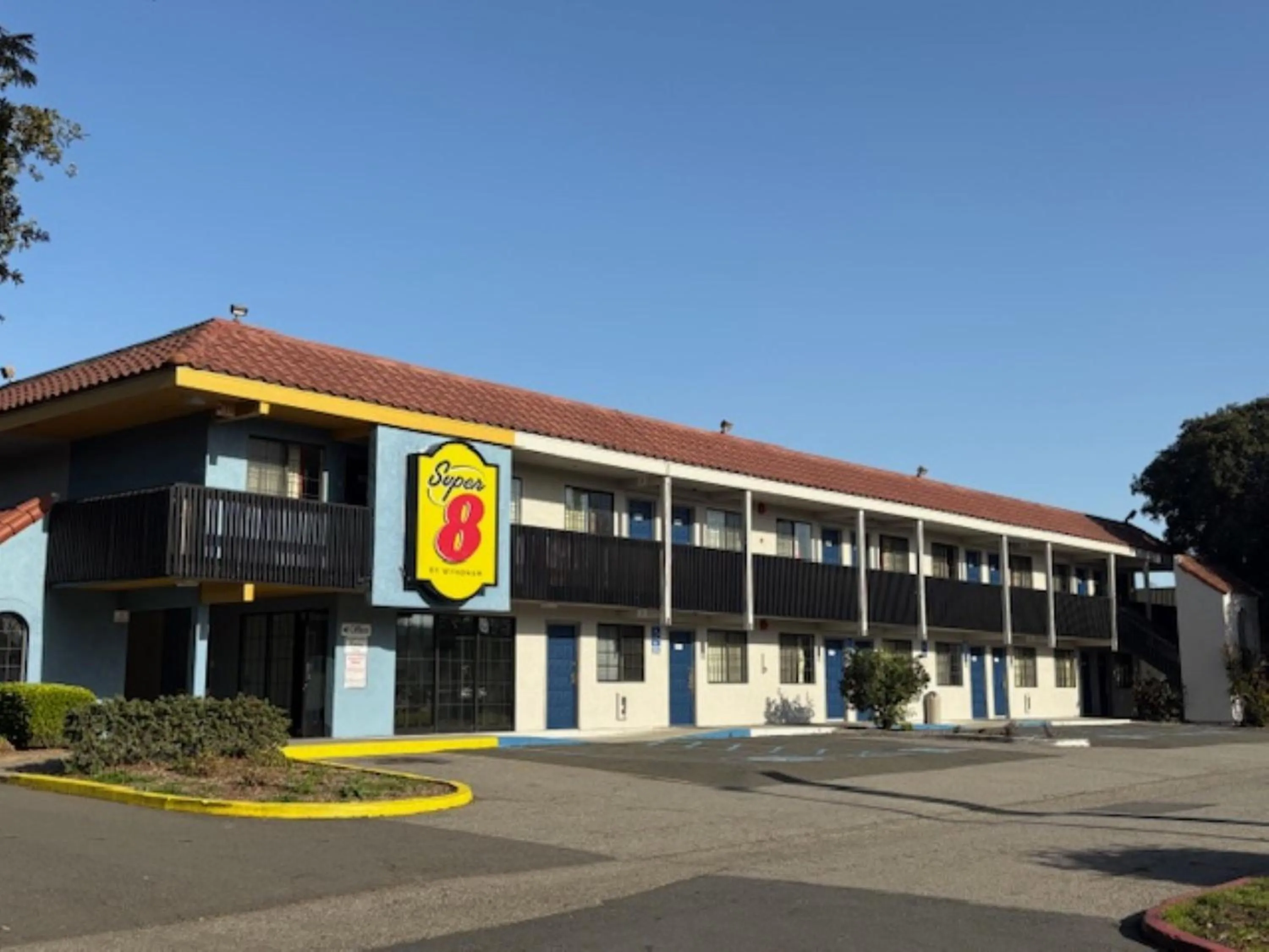 Property building in Super 8 by Wyndham Petaluma