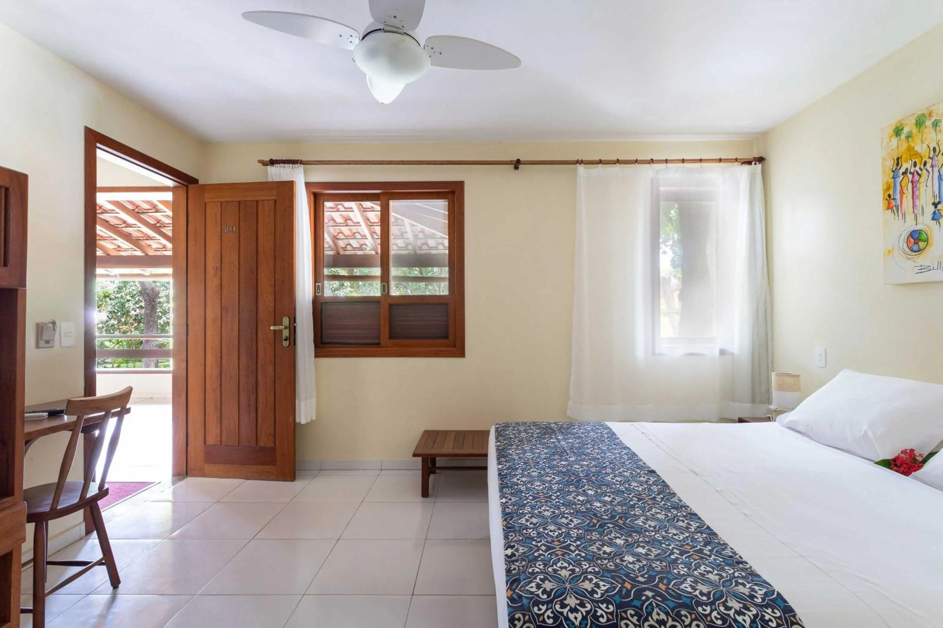 Photo of the whole room, Bed in Canto d Alvorada Hotel Pousada