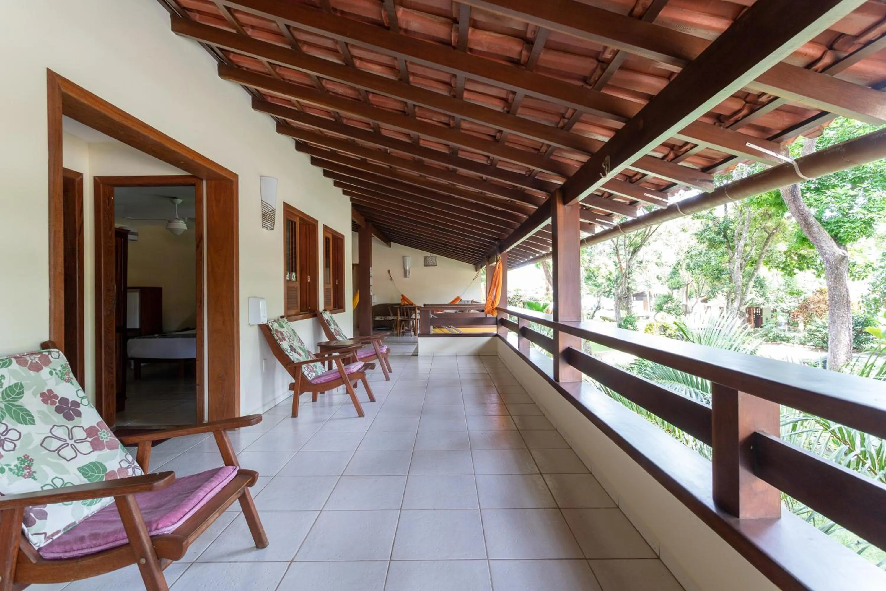 Balcony/Terrace in Canto d Alvorada Hotel Pousada