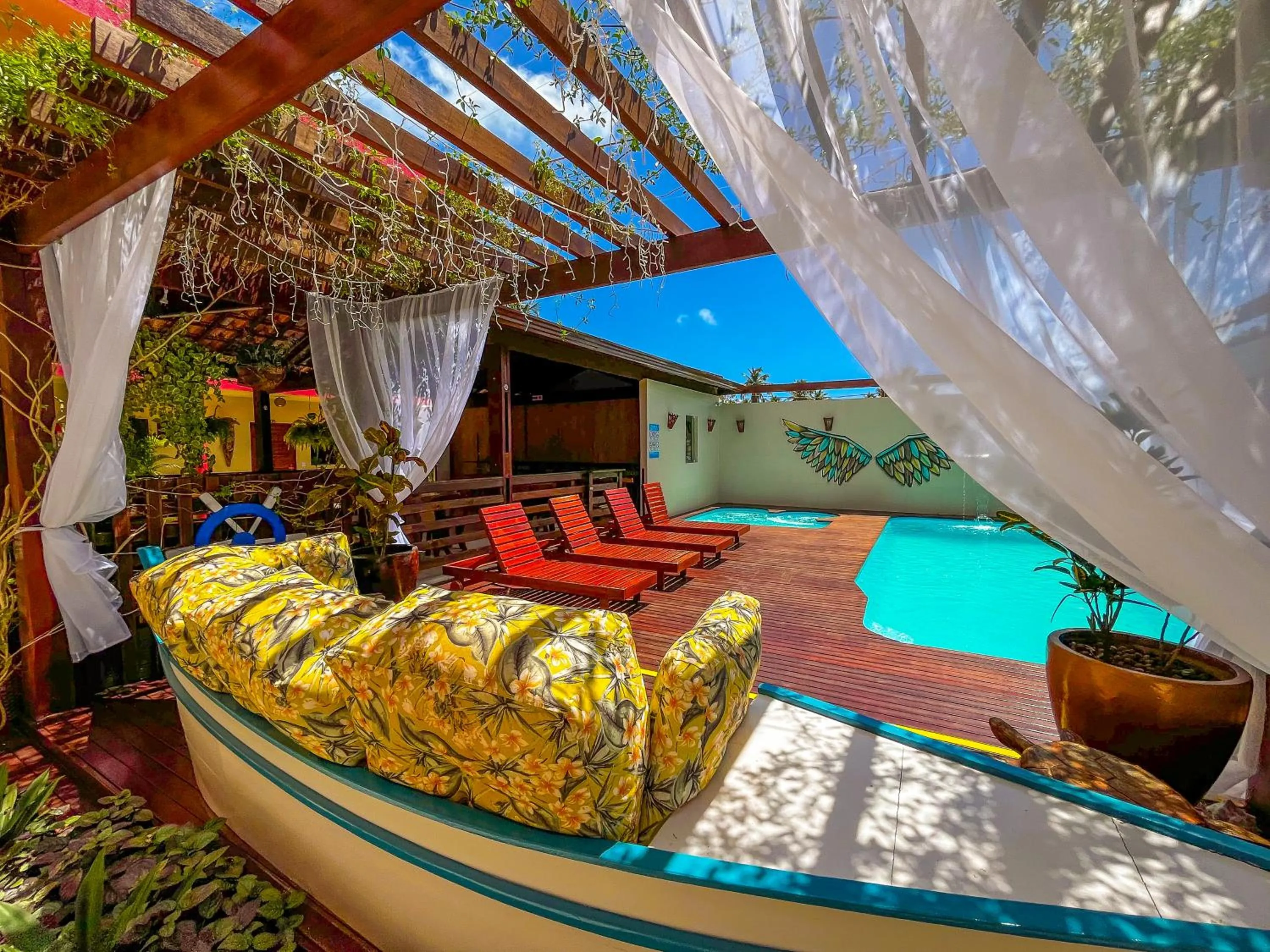 Swimming pool in Pousada Villa Marceneiro Beach