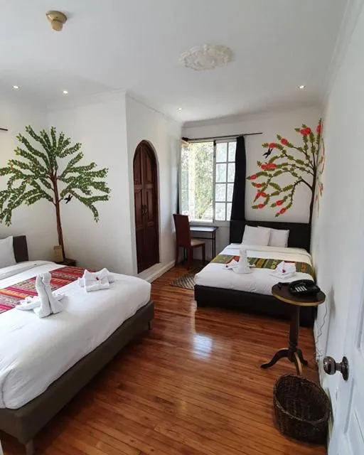 Bed in Hotel Boutique Villa de Sant